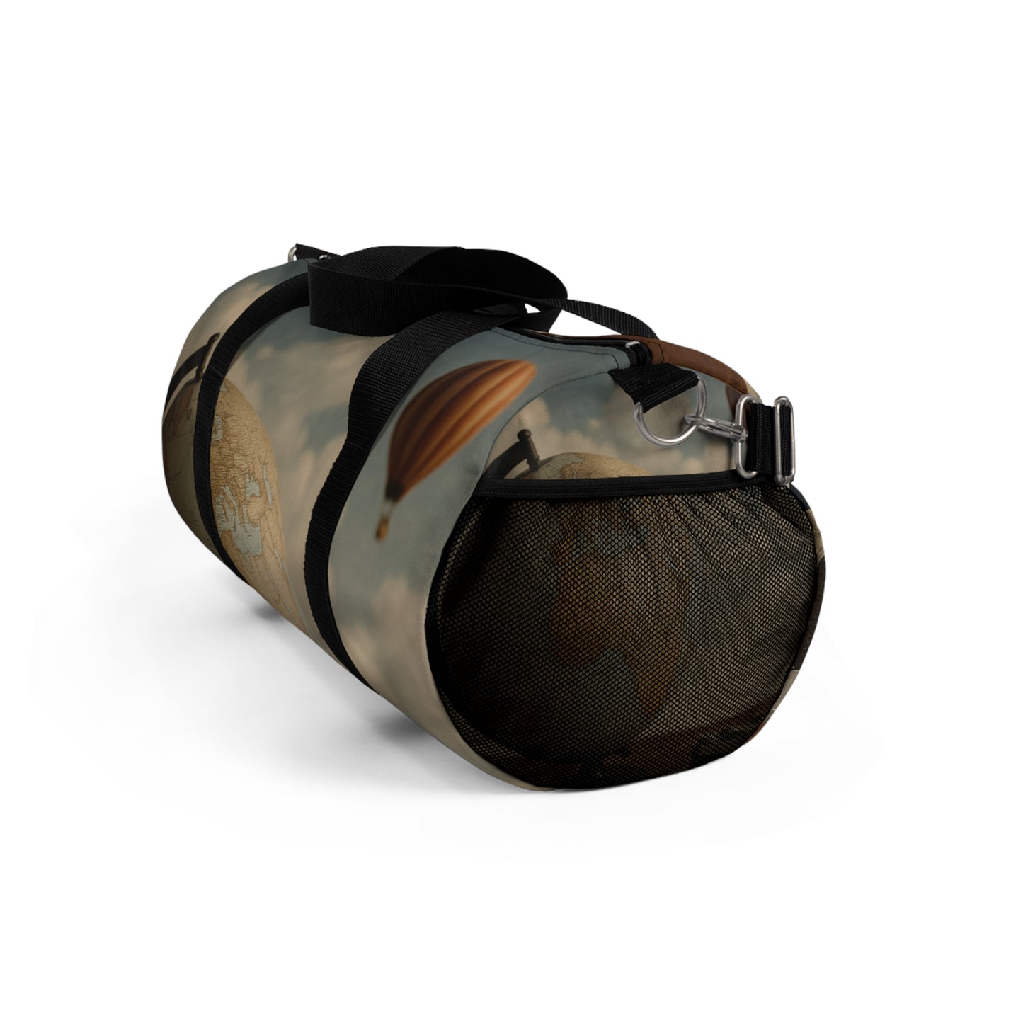 Vintage Globe Print Duffel Bag for Travel Lovers