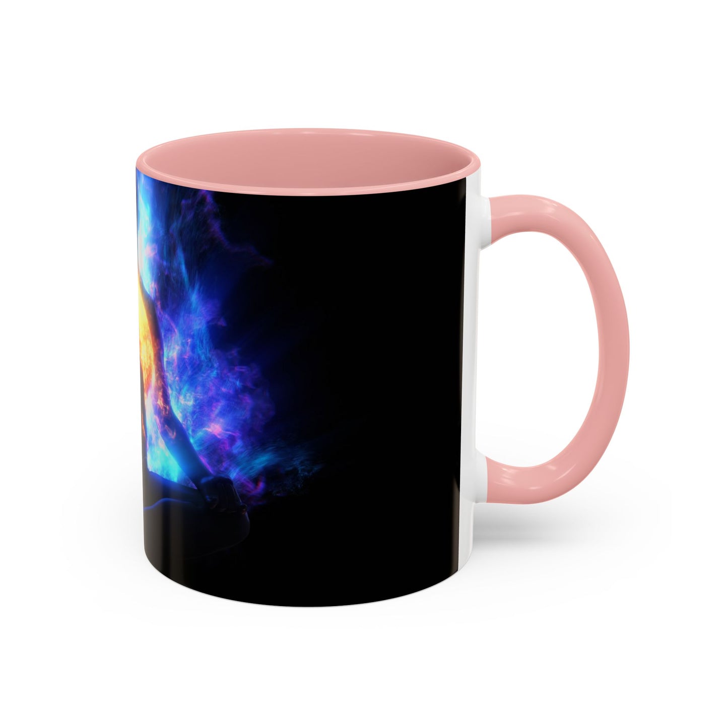 Cosmic Meditation Mug - Vibrant Galaxy Coffee Cup, Spiritual Gift for Mindfulness, Universe Lover, Meditation Enthusiast, Energy Boost