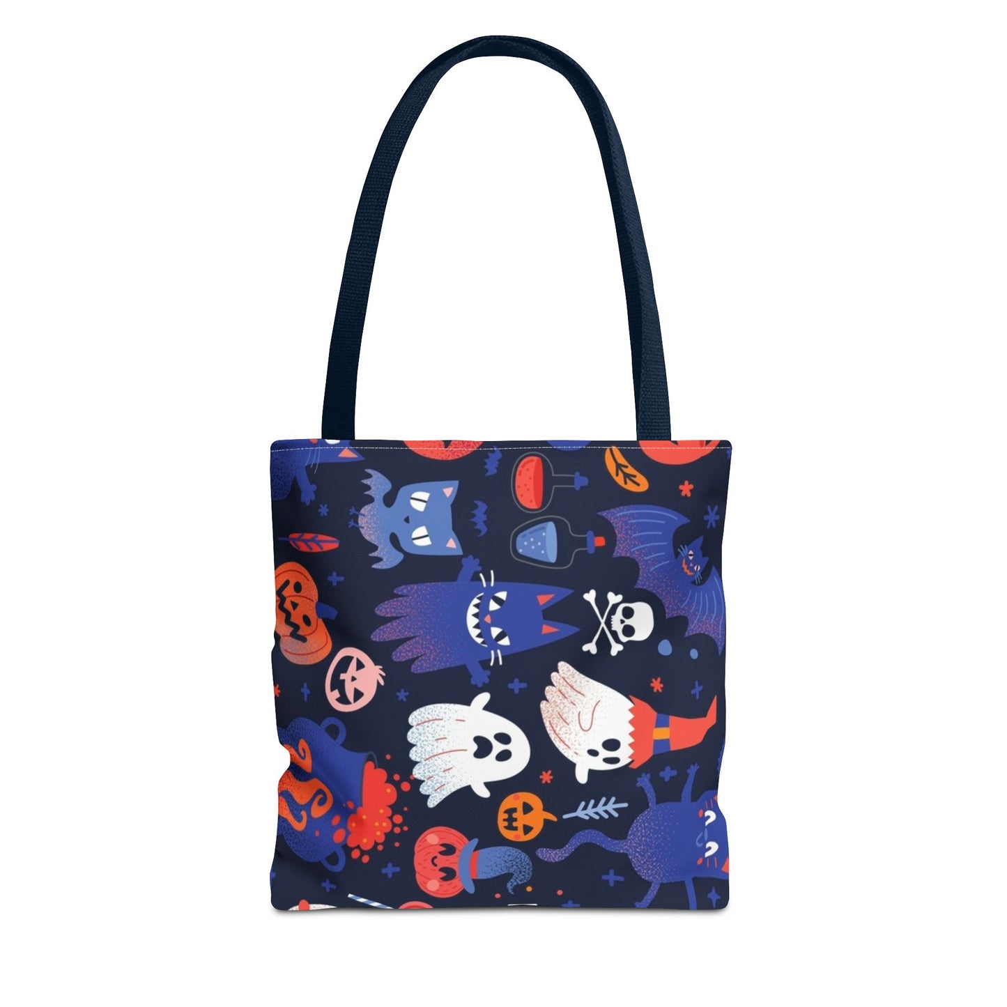 Halloween Tote Bag - Spooky Fun, Trick-or-Treat, Fall Festivities, Pumpkin Tote, Ghostly Treats