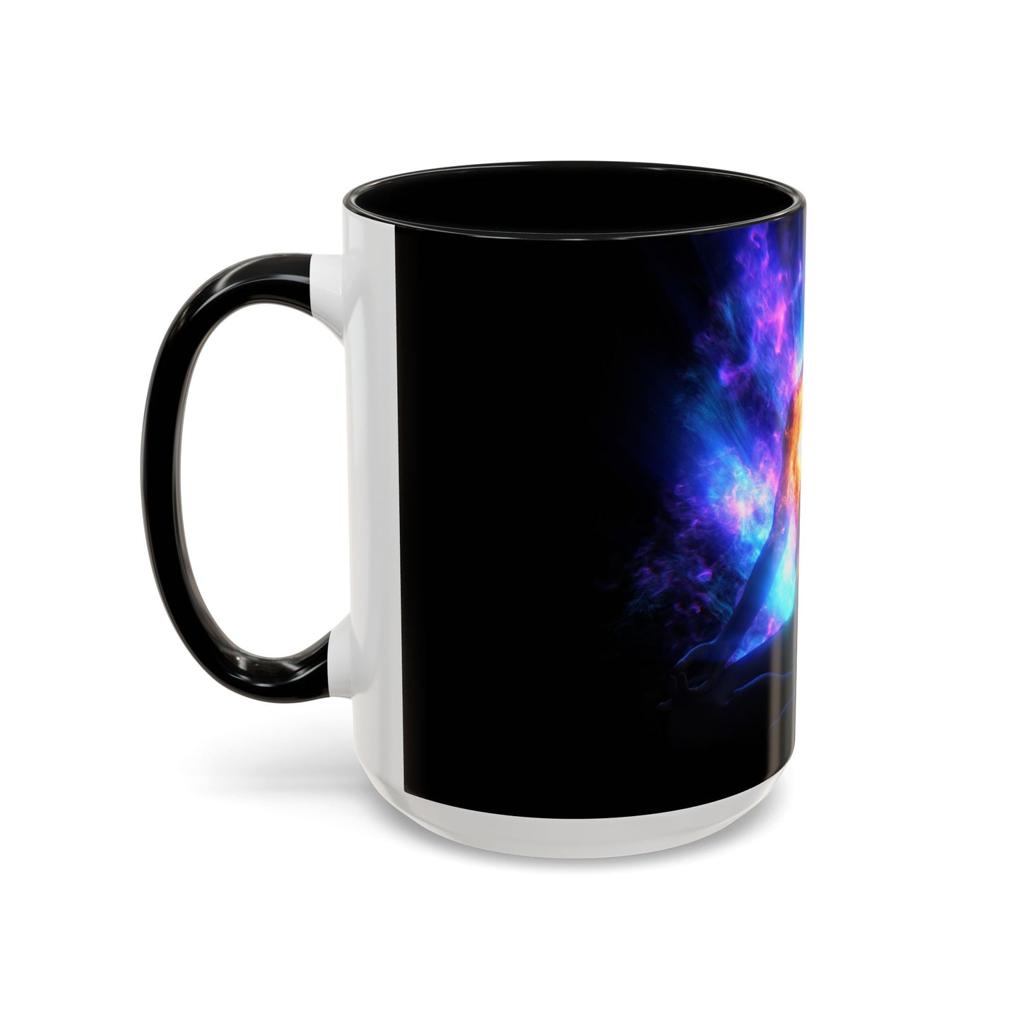 Cosmic Meditation Mug - Vibrant Galaxy Coffee Cup, Spiritual Gift for Mindfulness, Universe Lover, Meditation Enthusiast, Energy Boost