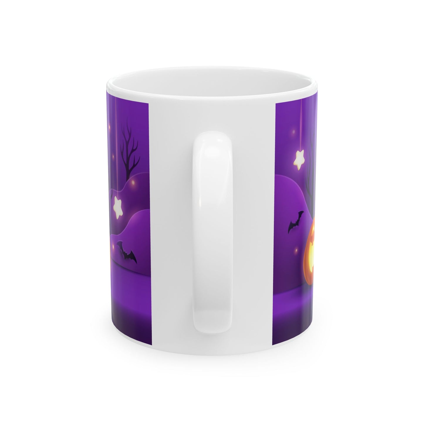Halloween Themed Ceramic Mug | 11oz & 15oz | Perfect for Spooky Season, Gift for Witch Lovers, Office Decor