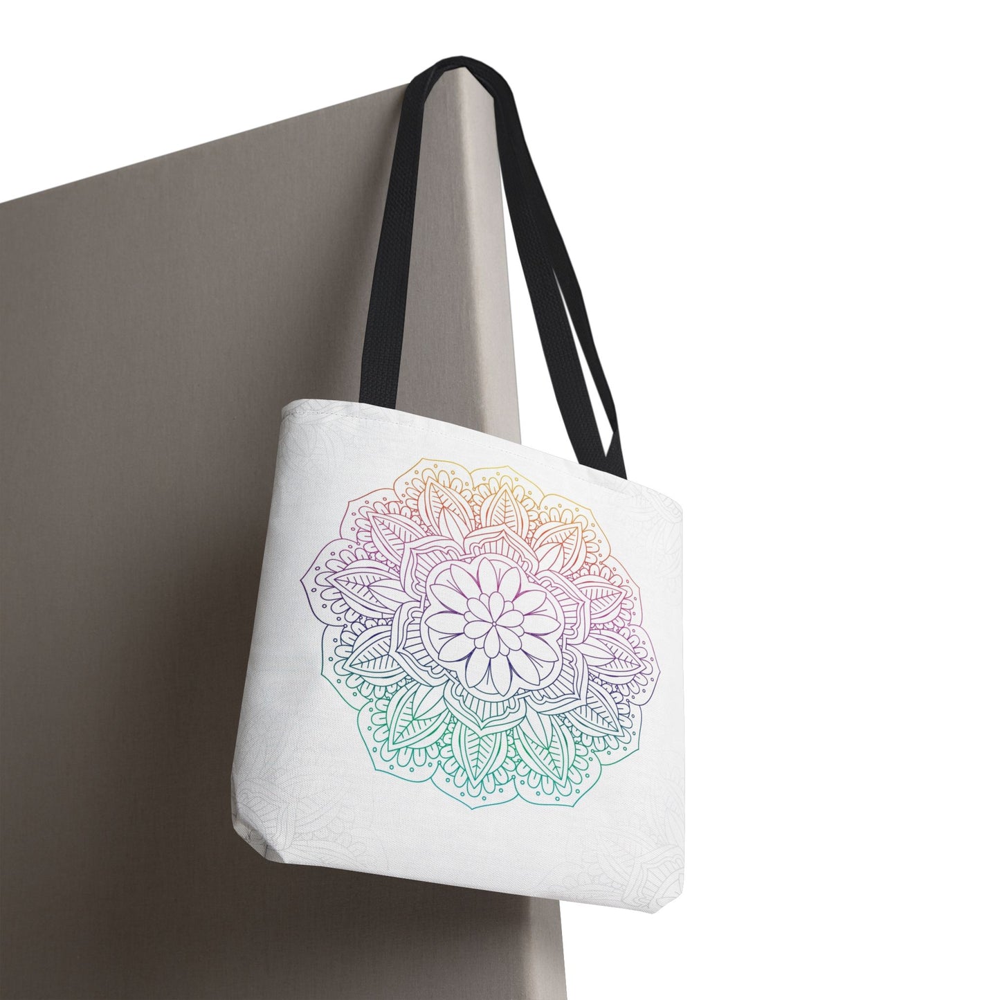 Bohemian Mandala Tote Bag | Floral Everyday Tote | Eco-Friendly Shopping Bag | Gift for Her | Yoga and Meditation Bag
