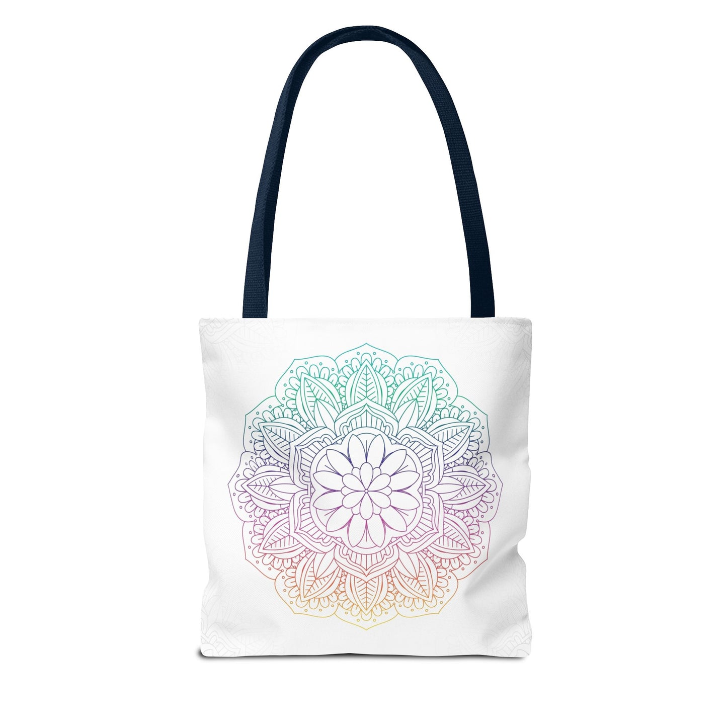 Bohemian Mandala Tote Bag | Floral Everyday Tote | Eco-Friendly Shopping Bag | Gift for Her | Yoga and Meditation Bag