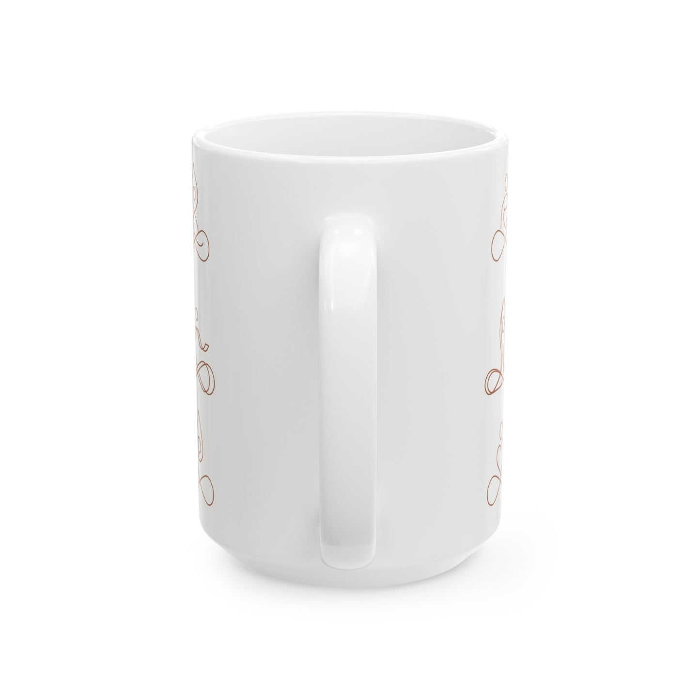Zen-Inspired Ceramic Mug, Meditation Mug, Yoga Lover Gift, Mindfulness Mug, Inspirational Coffee Cup, Perfect for Relaxation