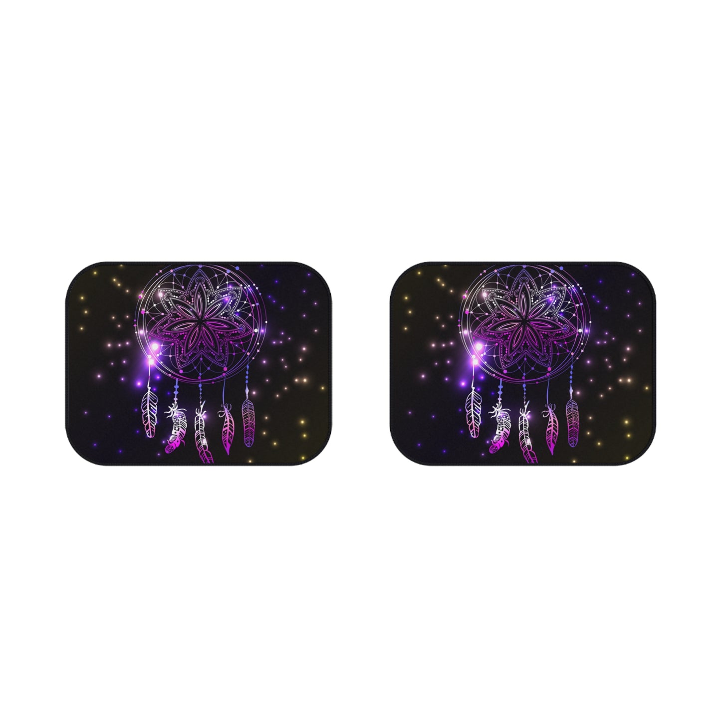 Dreamcatcher Car Mats - Ethereal Rear Floor Mats for Auto, Vehicle Accessories, Gift for Her, Boho Decor, Road Trip Essentials