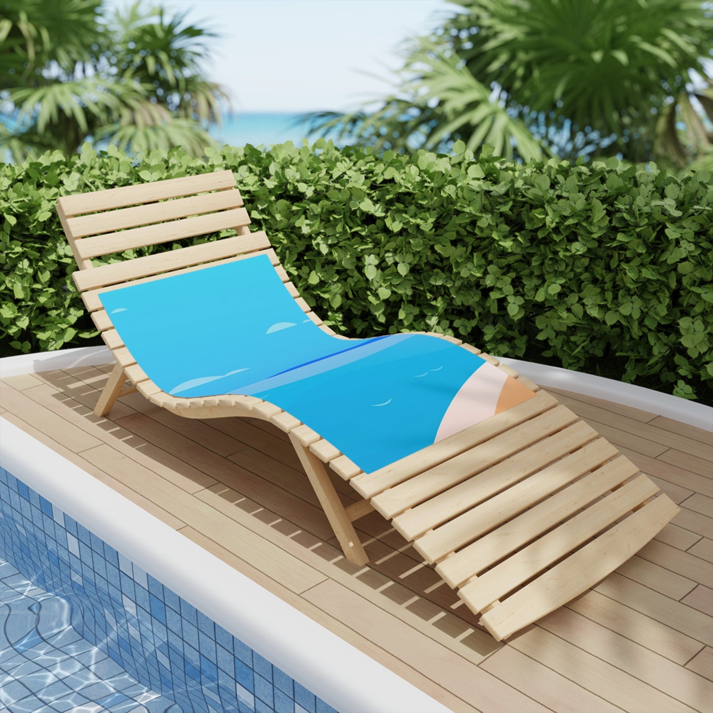 Ocean Waves Beach Towels, Summer Towels, Poolside Accessories, Gift for Beach Lovers, Vacation Essentials