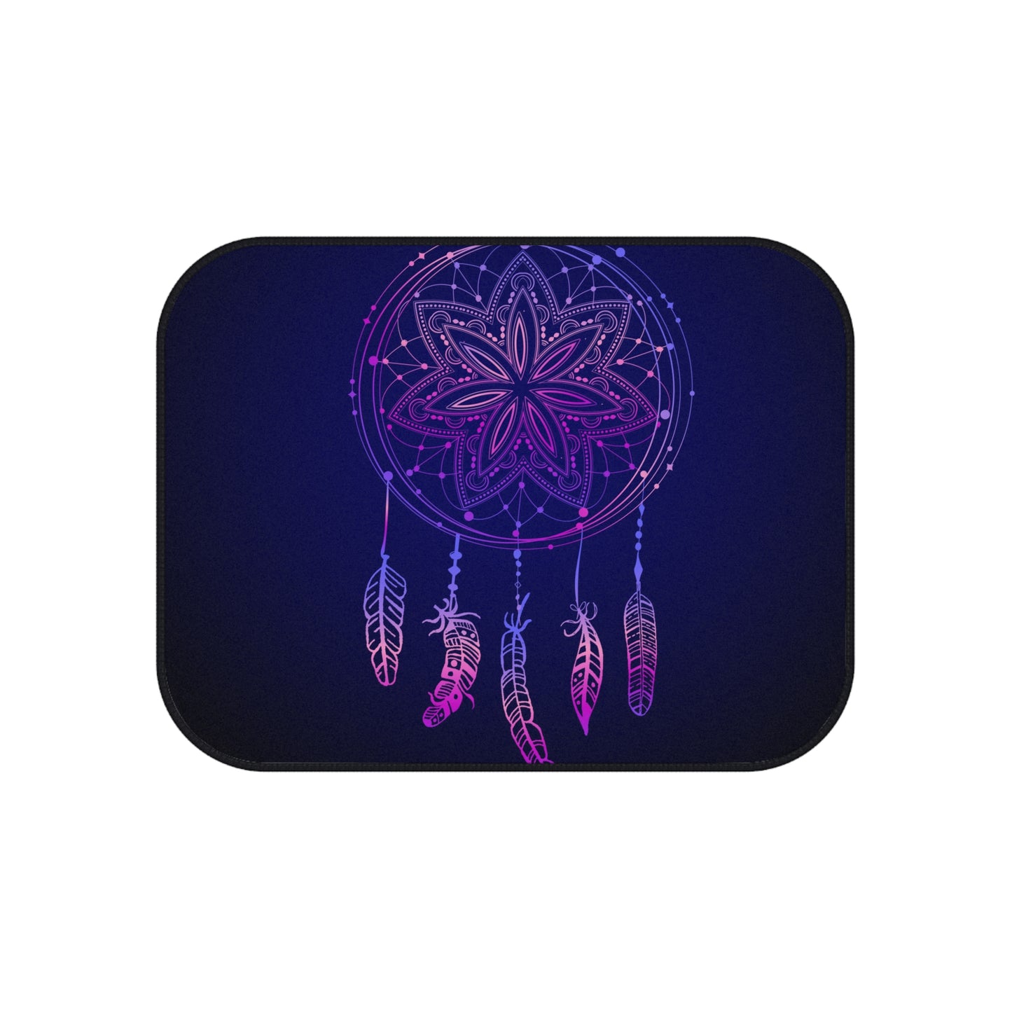 Enchanted Dreamcatcher Car Mats – Set of 4, Bohemian Car Accessories, Dreamy Interior Decor, Gift for Travelers, Unique Auto Mats