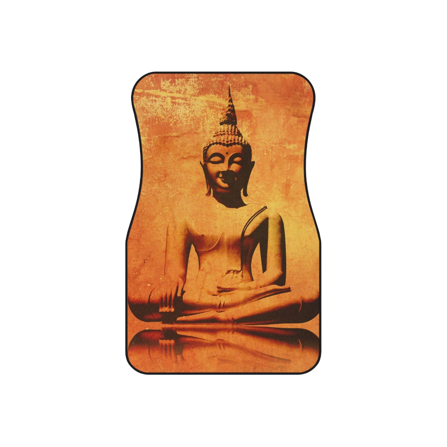 Buddha Car Mats - Zen Driving Decor, Automotive Accessories, Front Carpets, Peaceful Vibes, Gift for Travelers