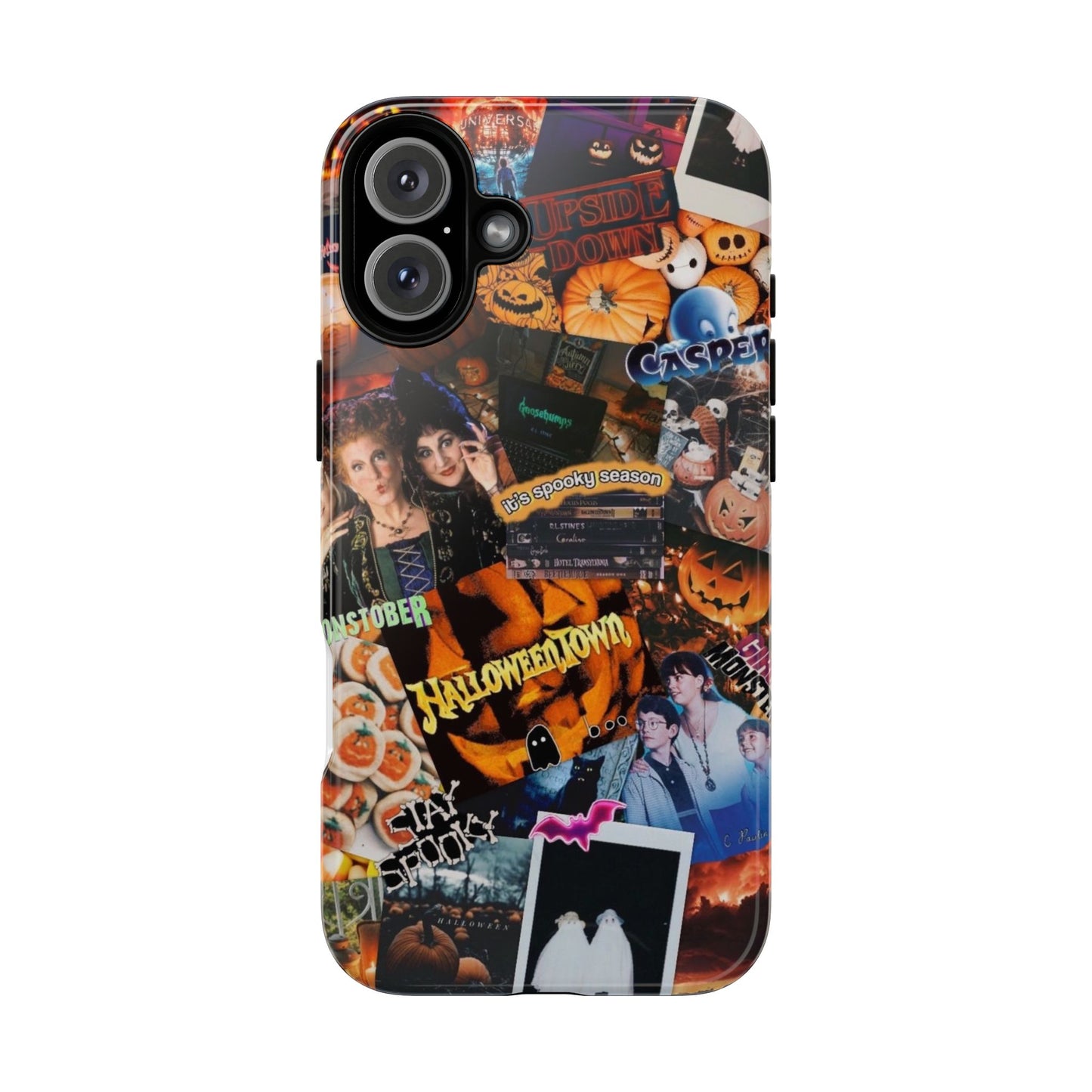 Halloween-Themed Phone Case, Tough Cases, Spooky Aesthetic, Cute Gift for Teens, Autumn Phone Accessory, Celebration Decor