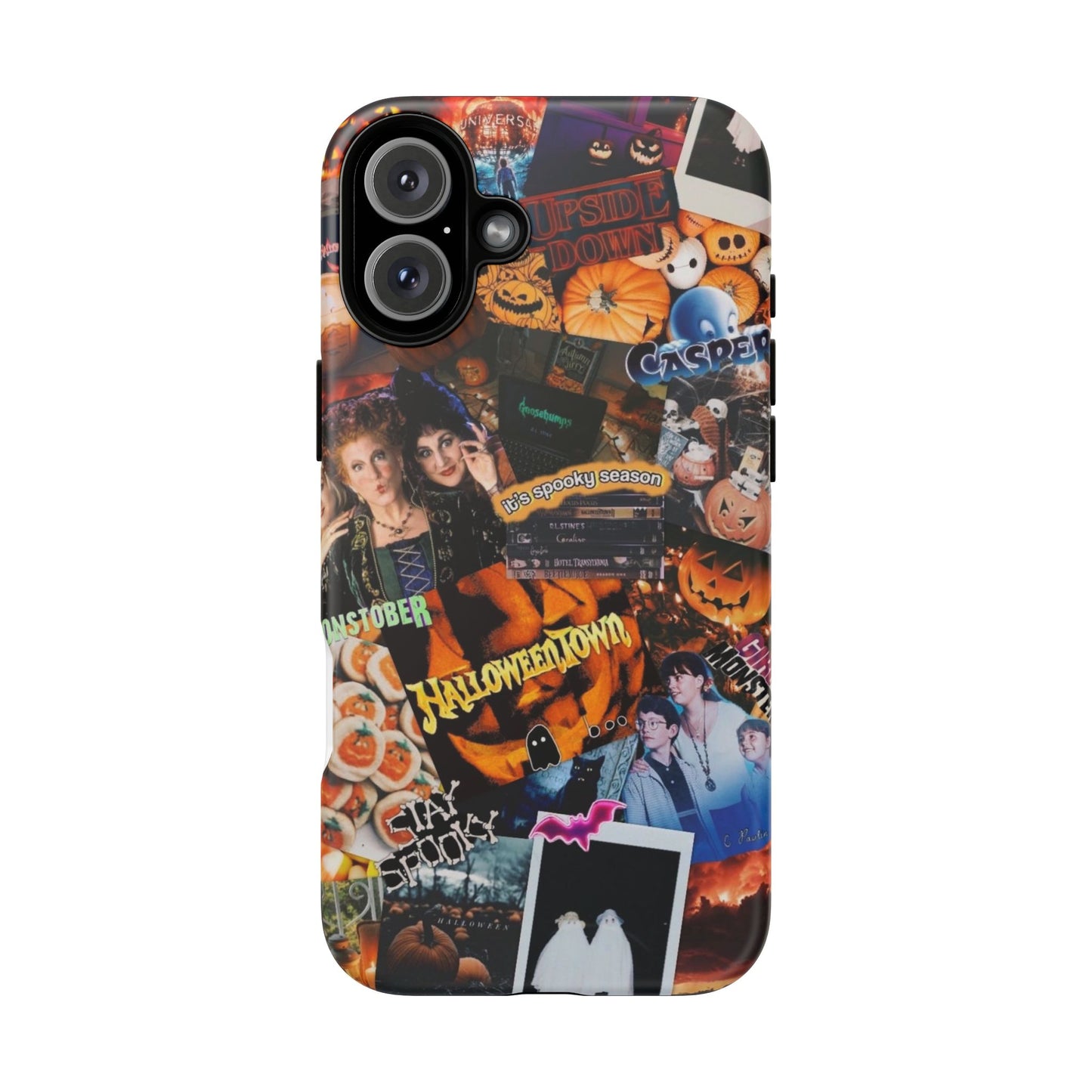 Halloween-Themed Phone Case, Tough Cases, Spooky Aesthetic, Cute Gift for Teens, Autumn Phone Accessory, Celebration Decor