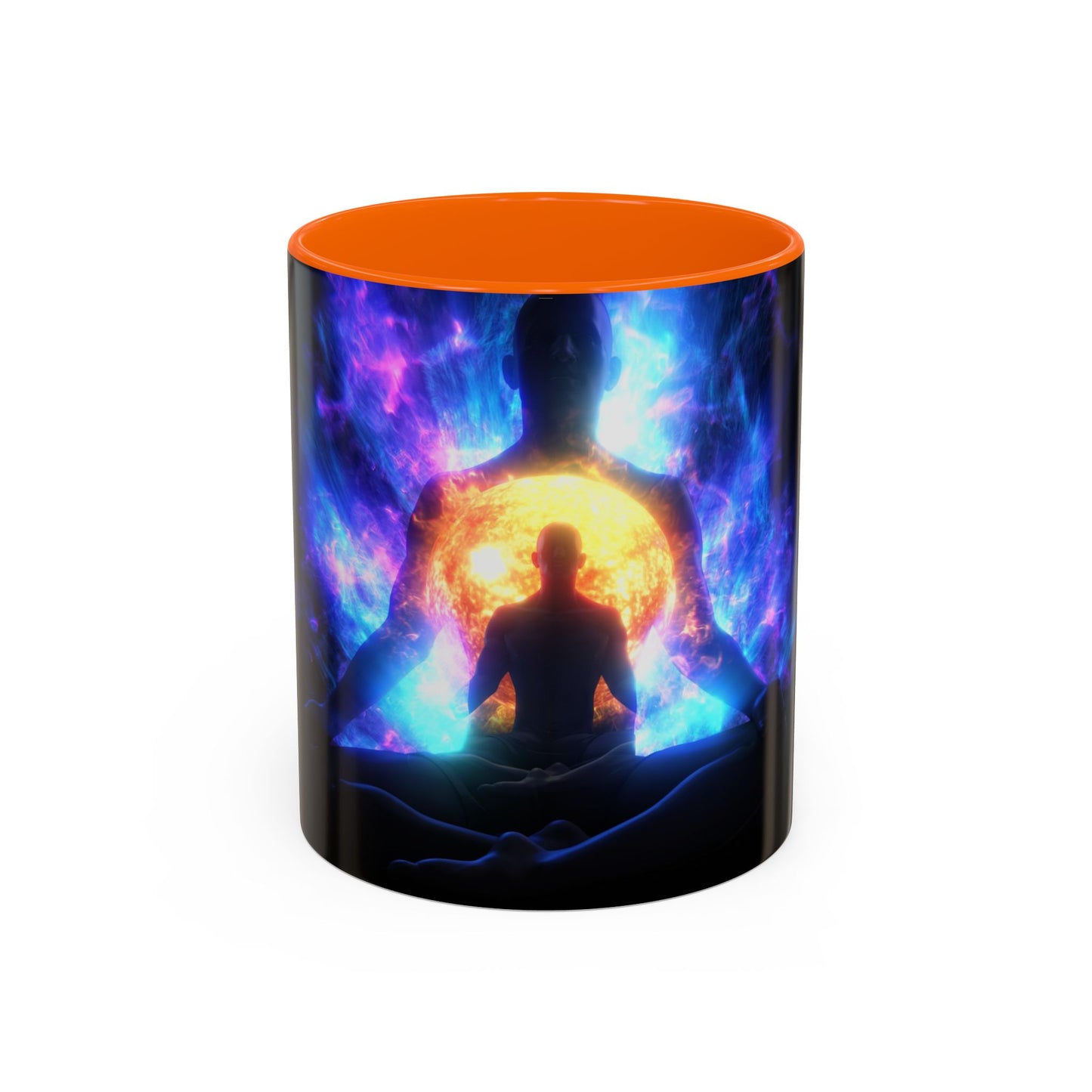 Cosmic Meditation Mug - Vibrant Galaxy Coffee Cup, Spiritual Gift for Mindfulness, Universe Lover, Meditation Enthusiast, Energy Boost