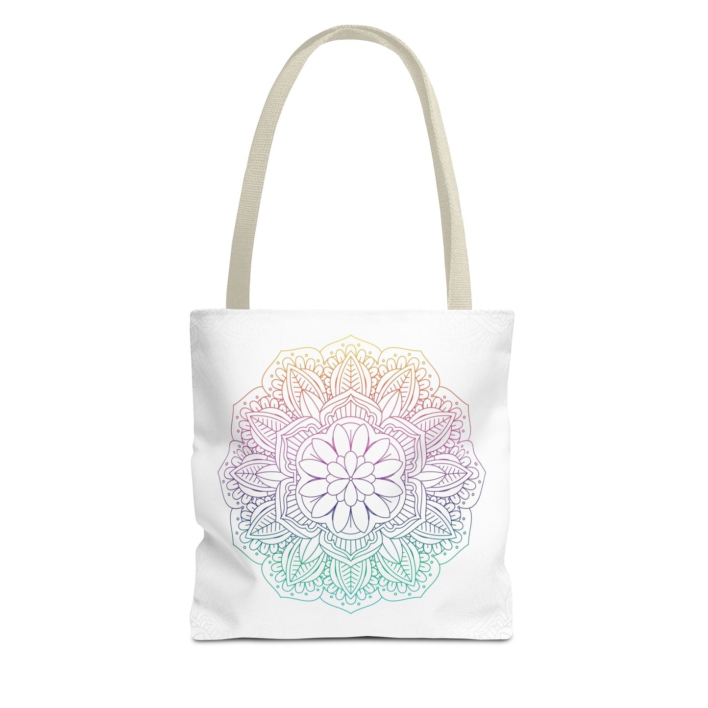 Mandala Tote Bag, Stylish Reusable Tote, Bohemian Bag, Eco-Friendly Shopping Bag, Gift for Her, Yoga Accessories