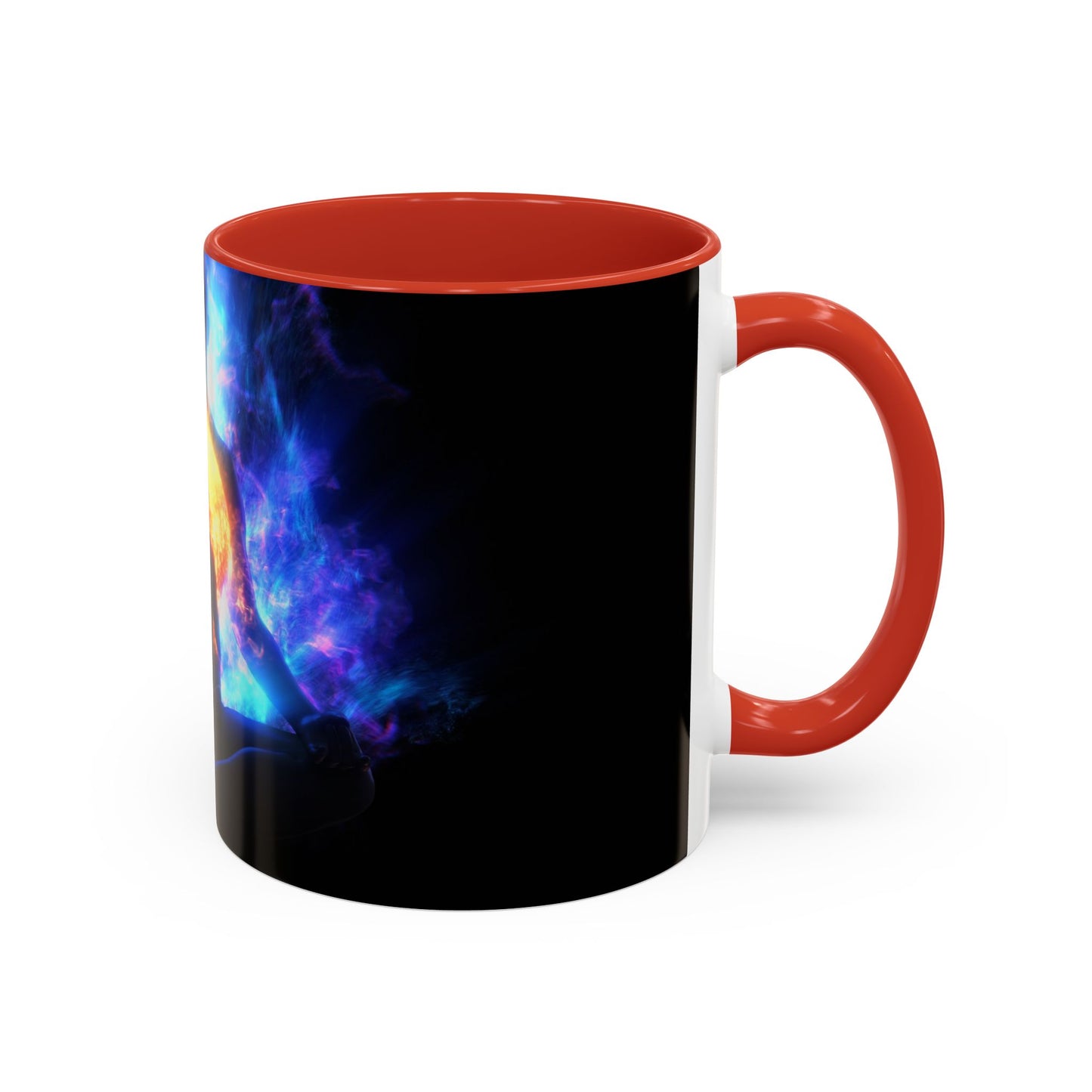Cosmic Meditation Mug - Vibrant Galaxy Coffee Cup, Spiritual Gift for Mindfulness, Universe Lover, Meditation Enthusiast, Energy Boost
