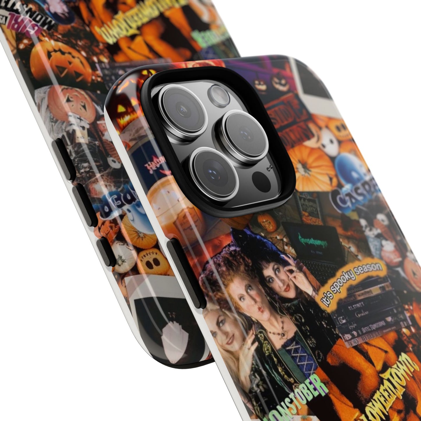 Halloween-Themed Phone Case, Tough Cases, Spooky Aesthetic, Cute Gift for Teens, Autumn Phone Accessory, Celebration Decor