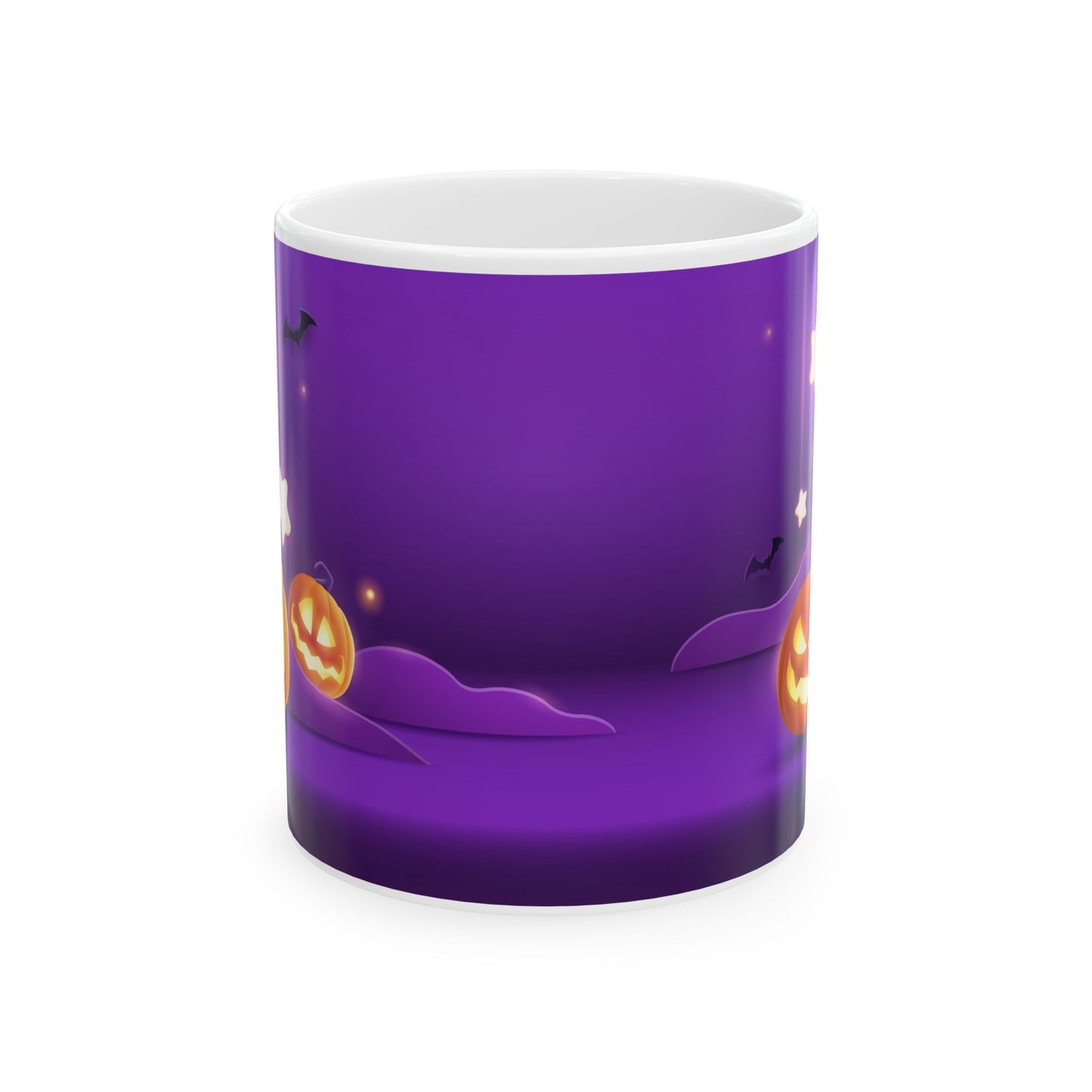 Halloween Themed Ceramic Mug | 11oz & 15oz | Perfect for Spooky Season, Gift for Witch Lovers, Office Decor