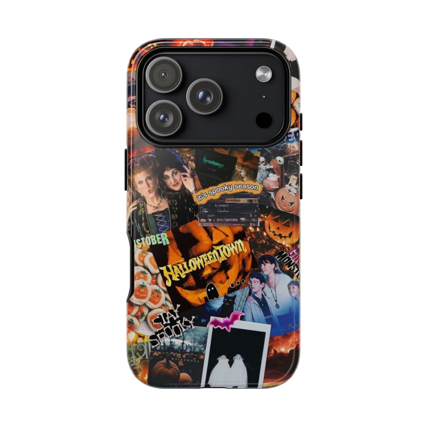 Halloween-Themed Phone Case, Tough Cases, Spooky Aesthetic, Cute Gift for Teens, Autumn Phone Accessory, Celebration Decor