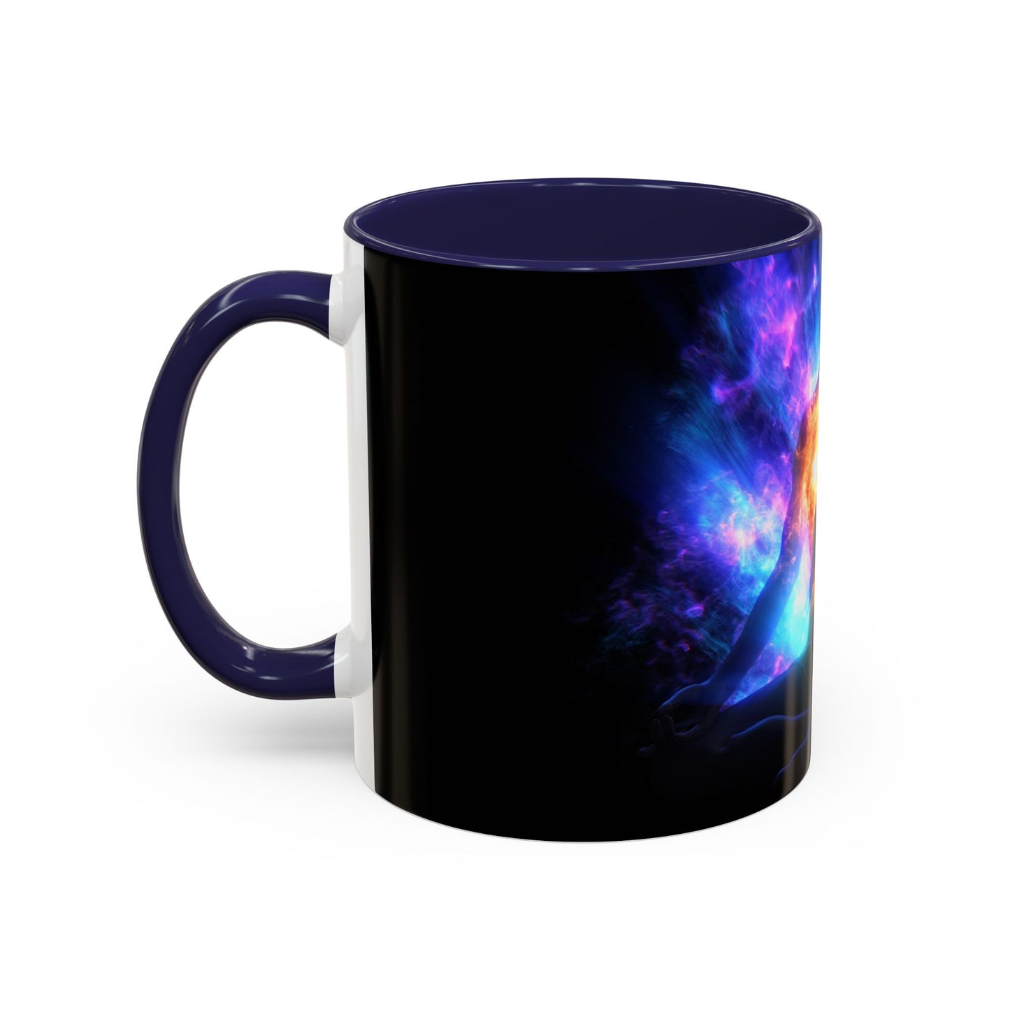 Cosmic Meditation Mug - Vibrant Galaxy Coffee Cup, Spiritual Gift for Mindfulness, Universe Lover, Meditation Enthusiast, Energy Boost
