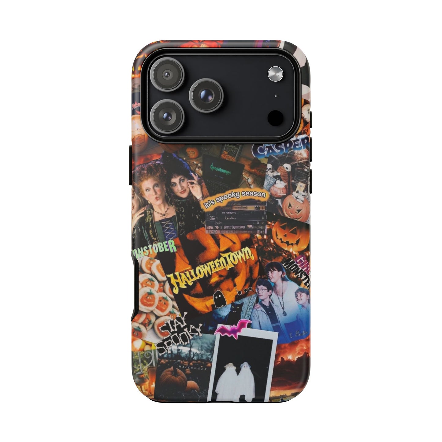 Halloween-Themed Phone Case, Tough Cases, Spooky Aesthetic, Cute Gift for Teens, Autumn Phone Accessory, Celebration Decor