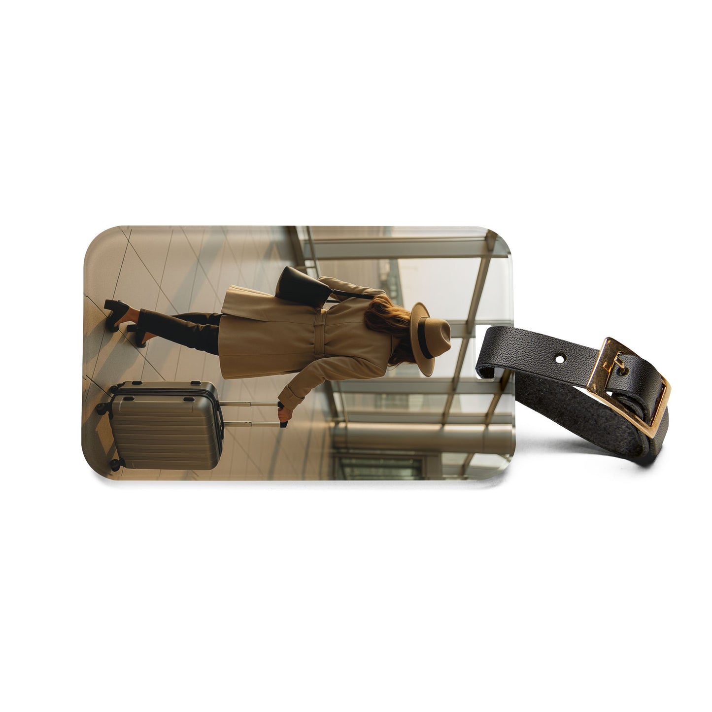 Stylish Luggage Tag for Travelers - Chic Travel Accessory with Modern Design