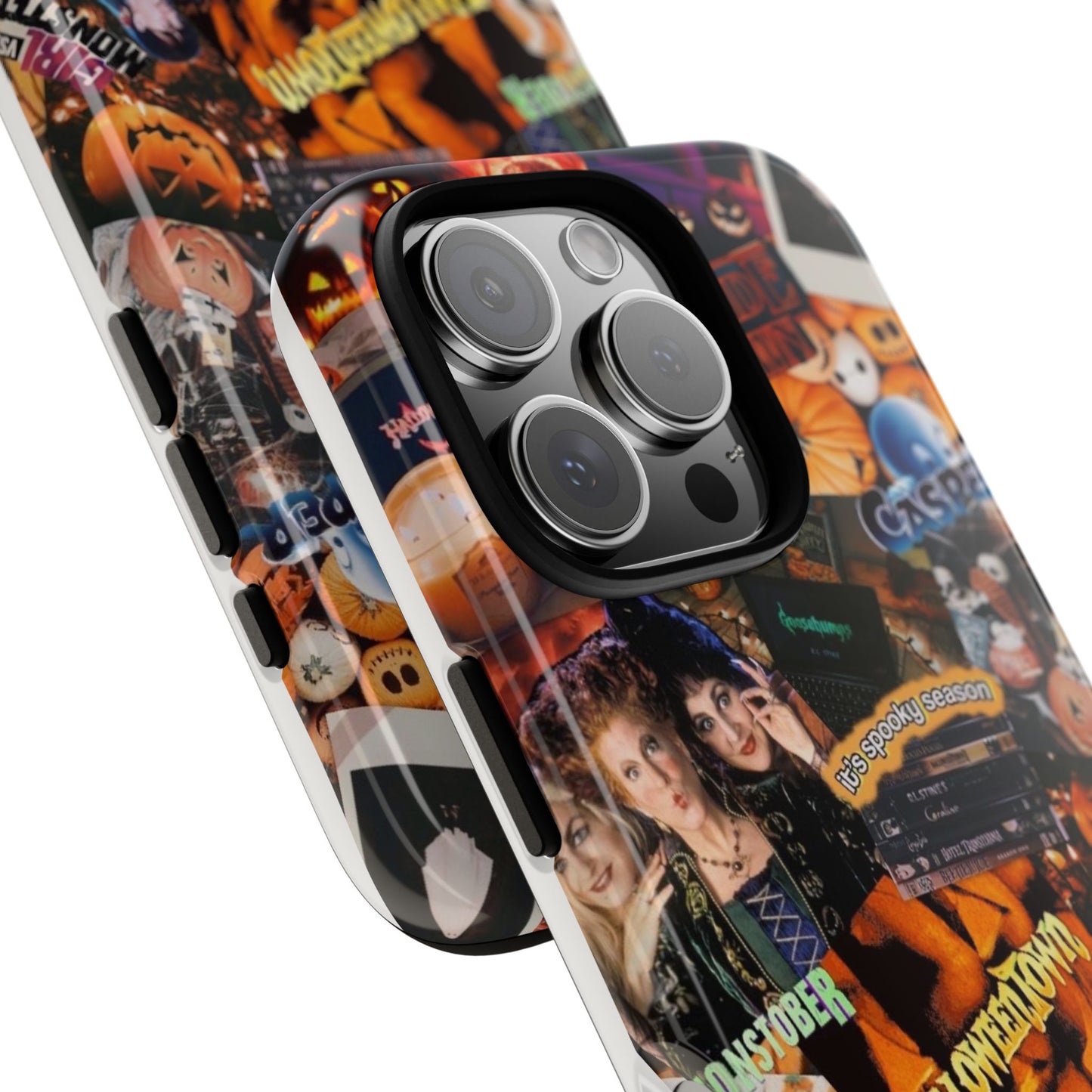Halloween-Themed Phone Case, Tough Cases, Spooky Aesthetic, Cute Gift for Teens, Autumn Phone Accessory, Celebration Decor