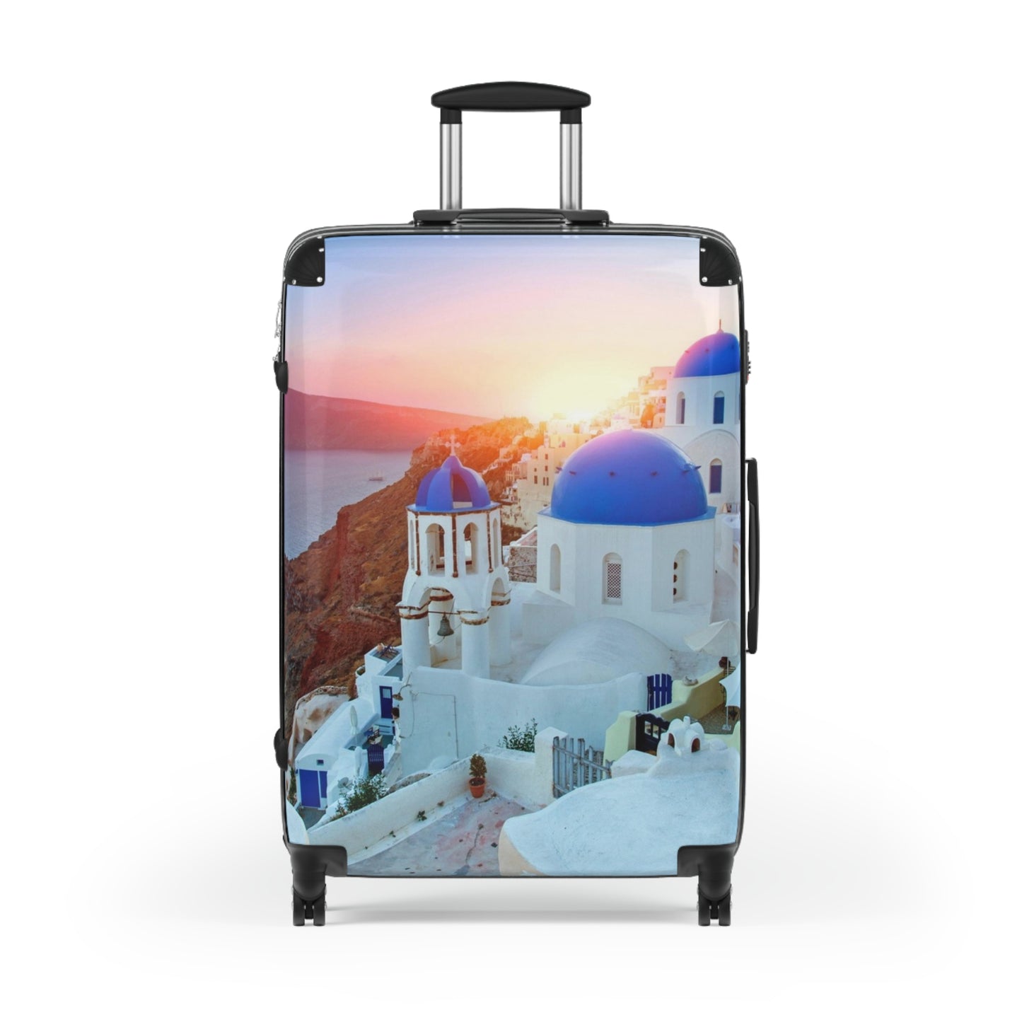 Travel Suitcase with Scenic Design, Luggage for Holidays, Vacation Carry-On, Perfect Gift for Travelers, 21" Spinner Bag