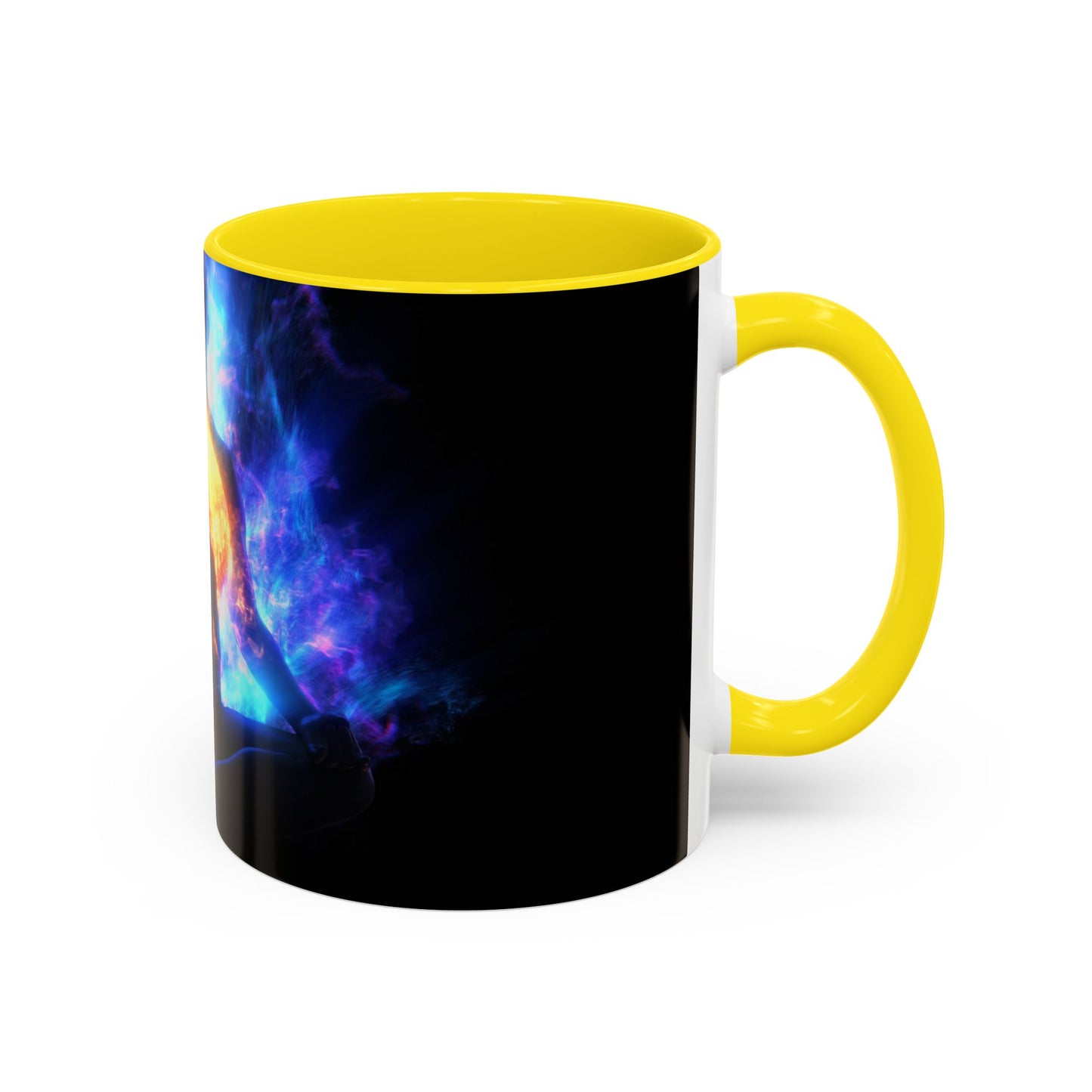 Cosmic Meditation Mug - Vibrant Galaxy Coffee Cup, Spiritual Gift for Mindfulness, Universe Lover, Meditation Enthusiast, Energy Boost