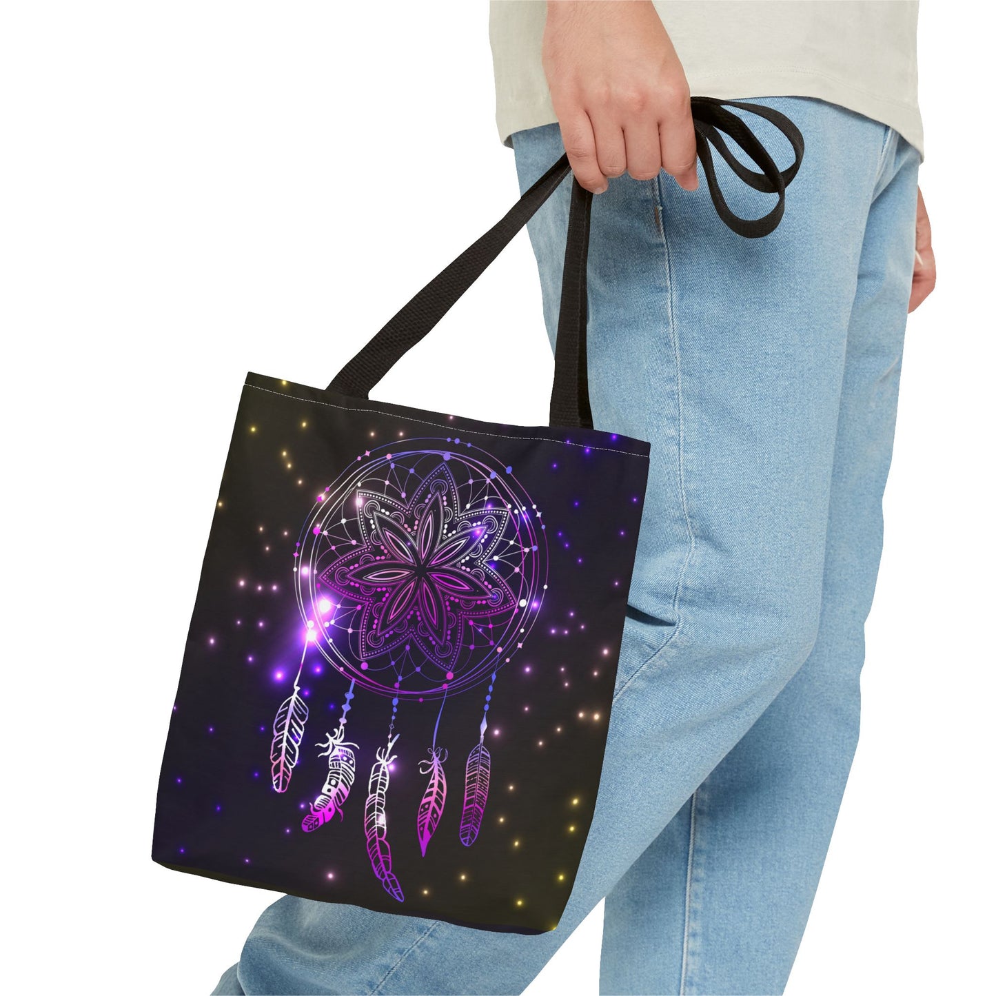Dreamcatcher Tote Bag - Stylish Shopping Bag, Boho Gift, Travel Essentials, Festival Accessory, Art Print Bag
