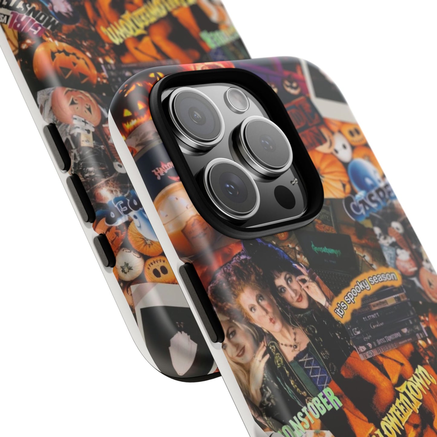 Halloween-Themed Phone Case, Tough Cases, Spooky Aesthetic, Cute Gift for Teens, Autumn Phone Accessory, Celebration Decor