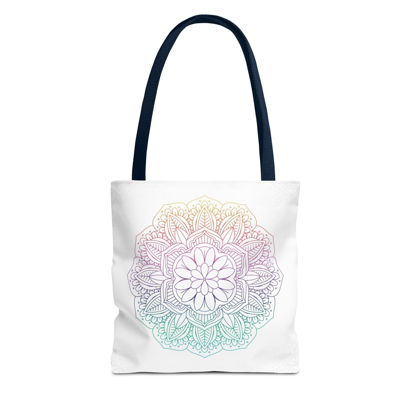 Mandala Tote Bag, Stylish Reusable Tote, Bohemian Bag, Eco-Friendly Shopping Bag, Gift for Her, Yoga Accessories