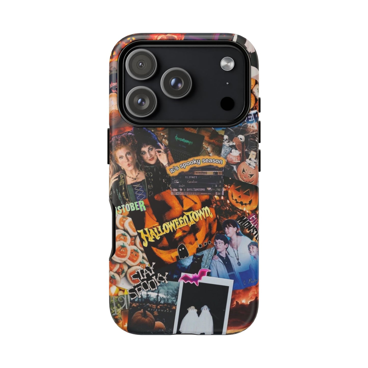Halloween-Themed Phone Case, Tough Cases, Spooky Aesthetic, Cute Gift for Teens, Autumn Phone Accessory, Celebration Decor