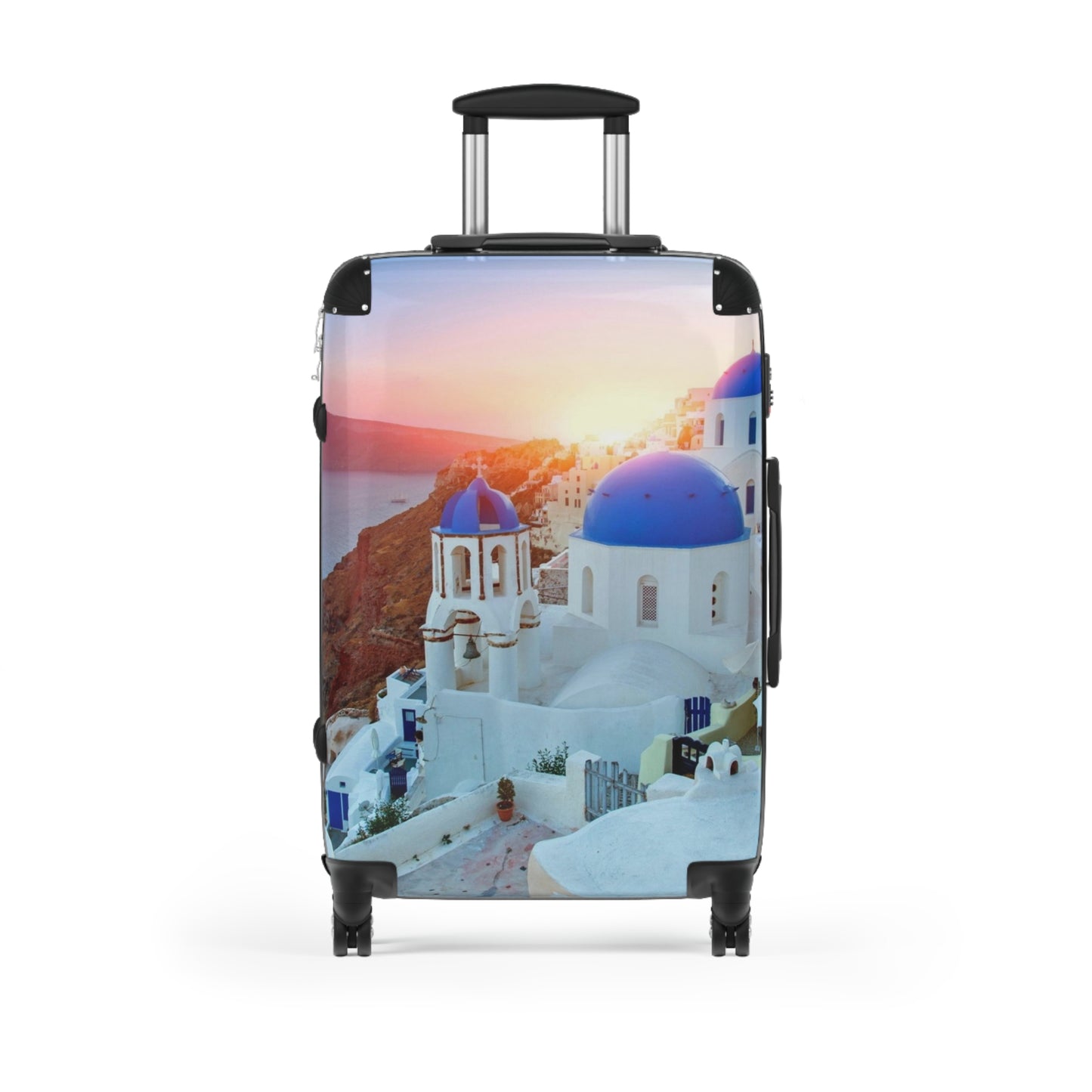 Travel Suitcase with Scenic Design, Luggage for Holidays, Vacation Carry-On, Perfect Gift for Travelers, 21" Spinner Bag