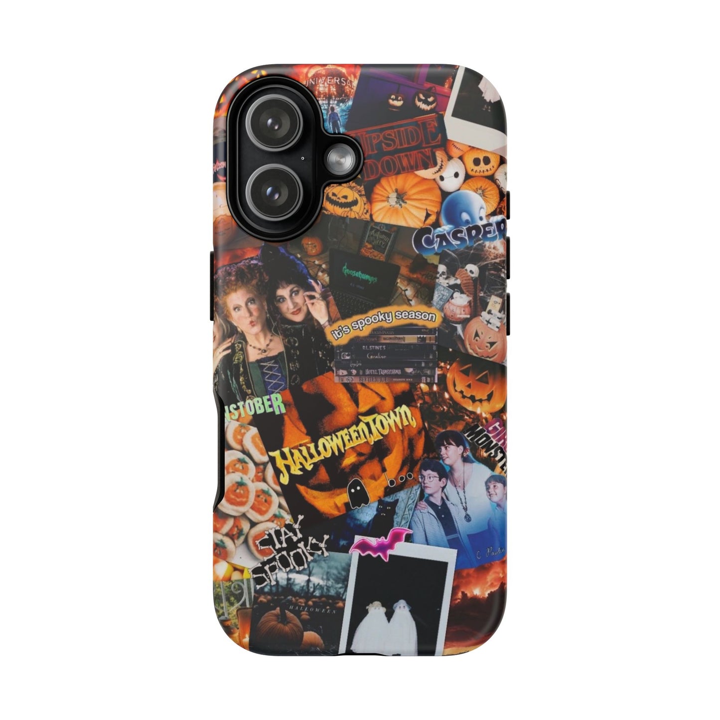 Halloween-Themed Phone Case, Tough Cases, Spooky Aesthetic, Cute Gift for Teens, Autumn Phone Accessory, Celebration Decor