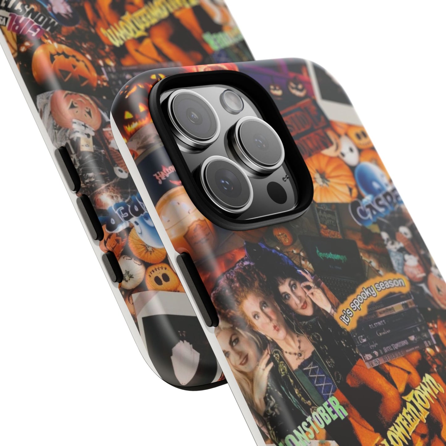 Halloween-Themed Phone Case, Tough Cases, Spooky Aesthetic, Cute Gift for Teens, Autumn Phone Accessory, Celebration Decor