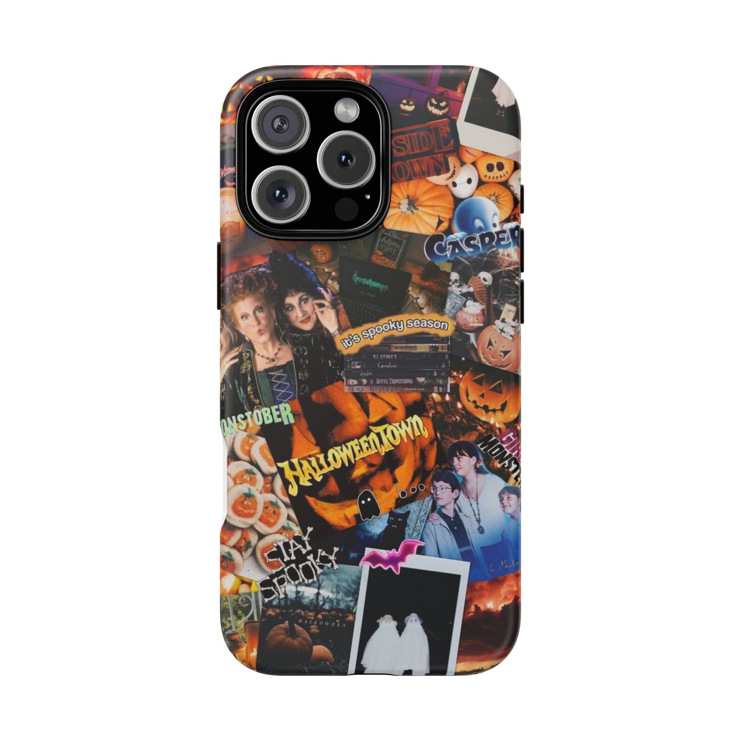 Halloween-Themed Phone Case, Tough Cases, Spooky Aesthetic, Cute Gift for Teens, Autumn Phone Accessory, Celebration Decor