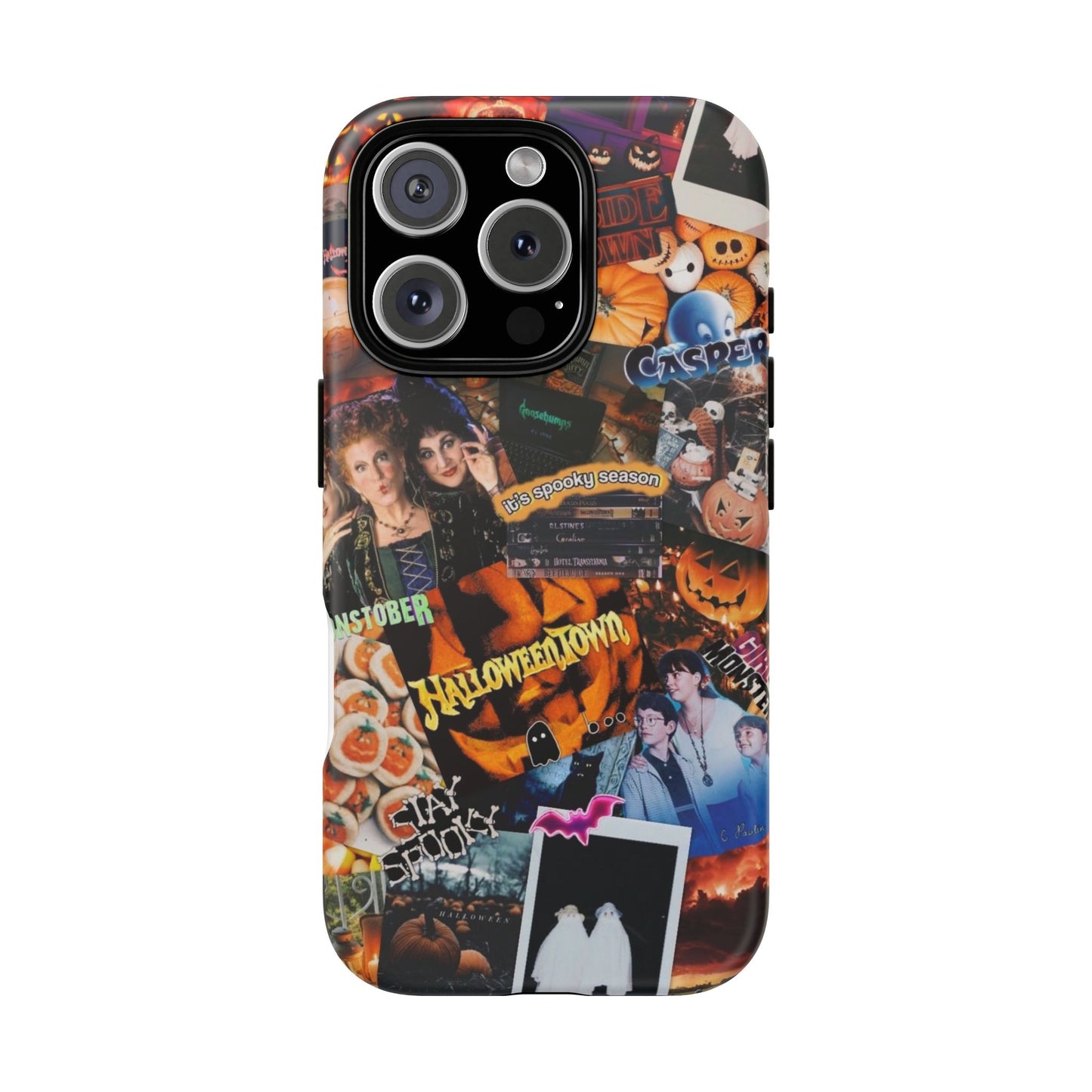 Halloween-Themed Phone Case, Tough Cases, Spooky Aesthetic, Cute Gift for Teens, Autumn Phone Accessory, Celebration Decor