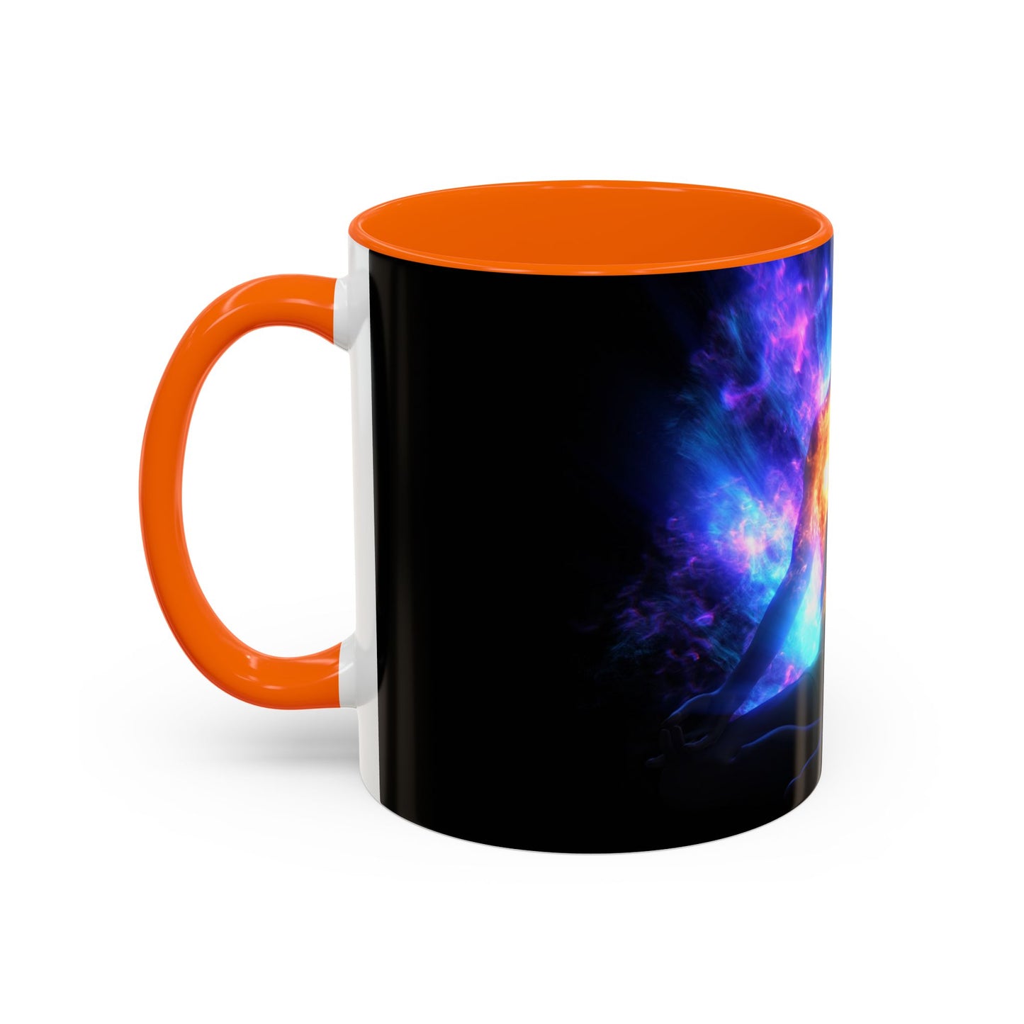 Cosmic Meditation Mug - Vibrant Galaxy Coffee Cup, Spiritual Gift for Mindfulness, Universe Lover, Meditation Enthusiast, Energy Boost
