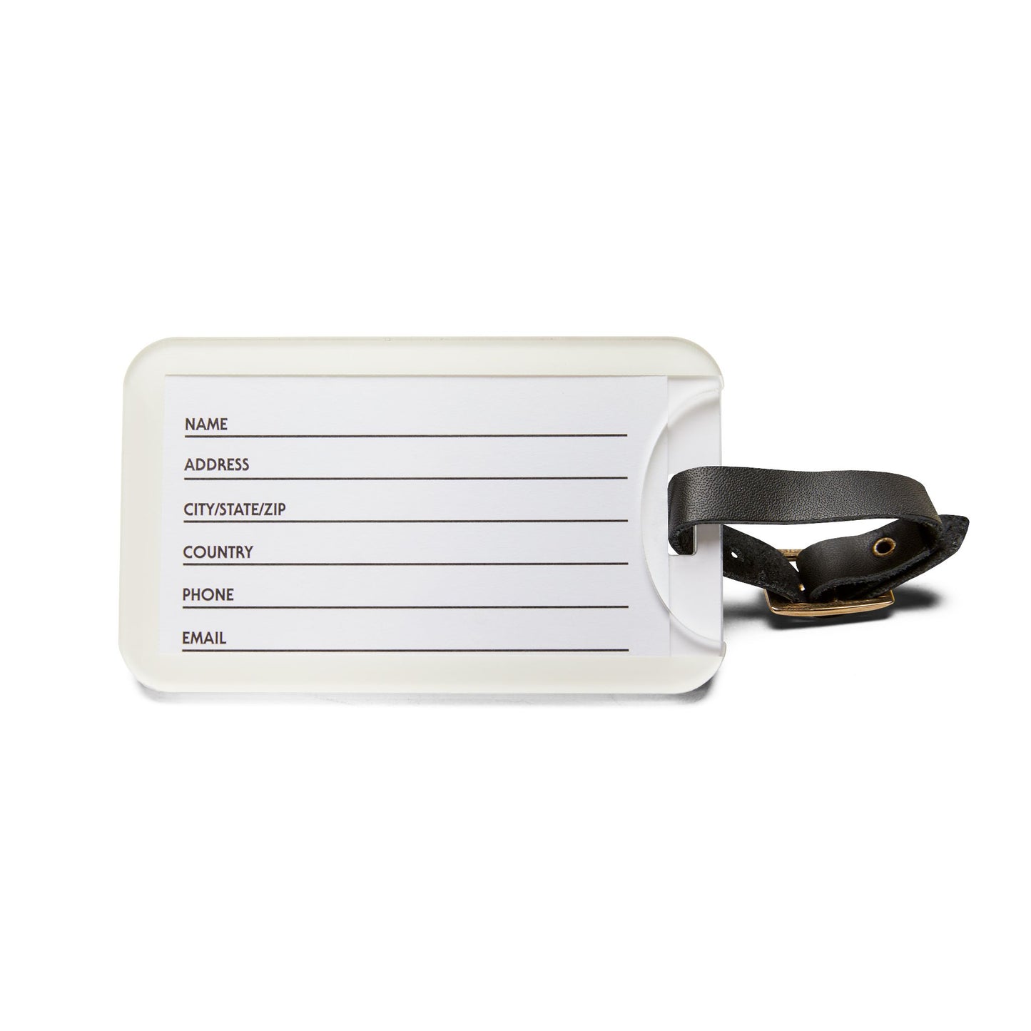 Stylish Luggage Tag for Travelers - Chic Travel Accessory with Modern Design