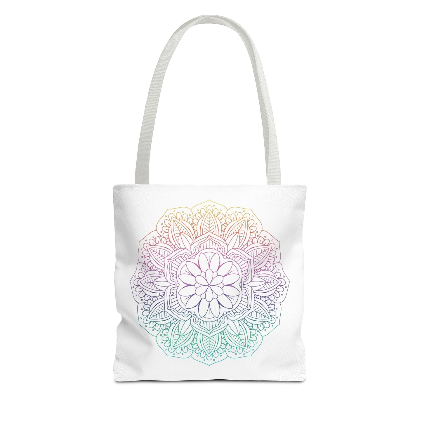 Mandala Tote Bag, Stylish Reusable Tote, Bohemian Bag, Eco-Friendly Shopping Bag, Gift for Her, Yoga Accessories