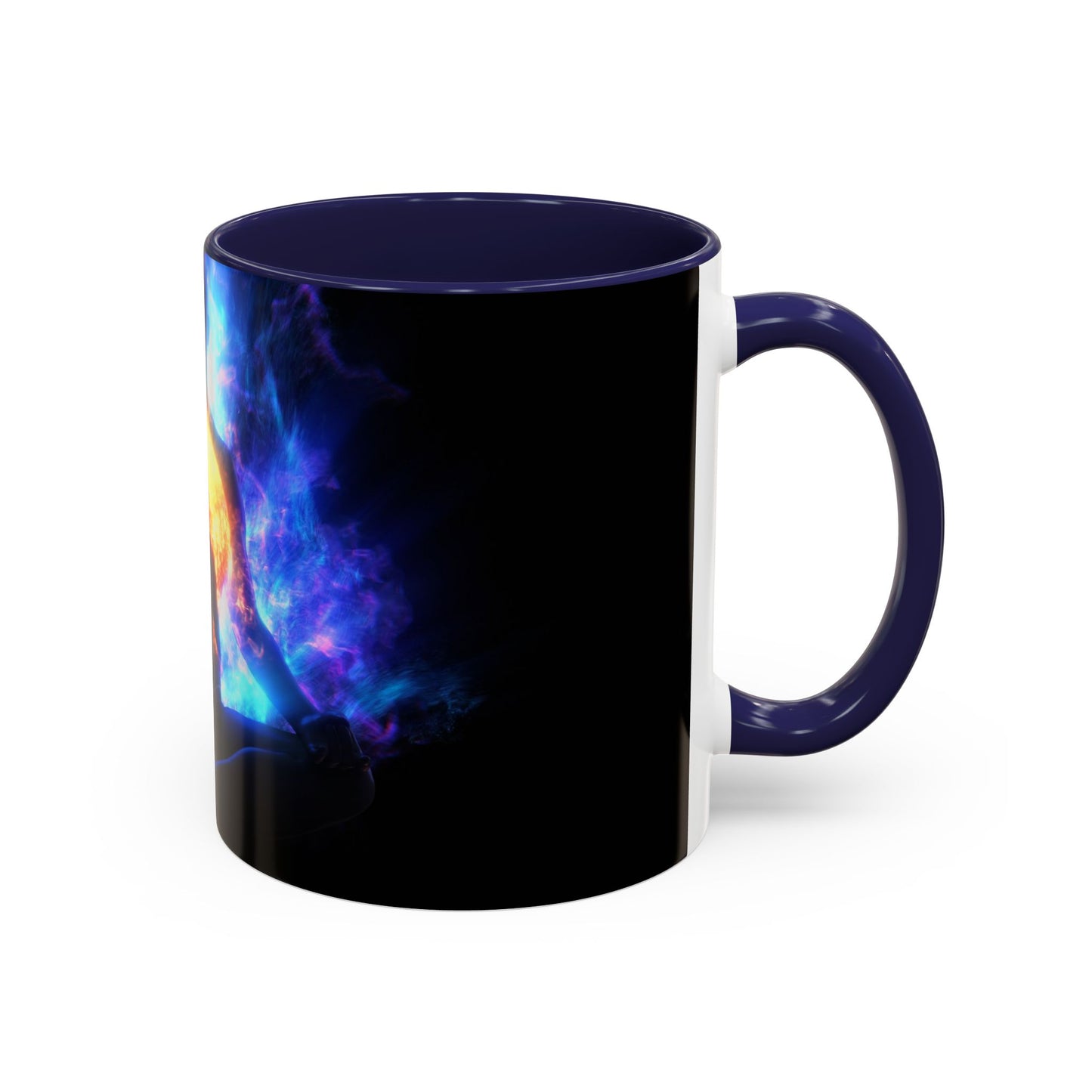 Cosmic Meditation Mug - Vibrant Galaxy Coffee Cup, Spiritual Gift for Mindfulness, Universe Lover, Meditation Enthusiast, Energy Boost