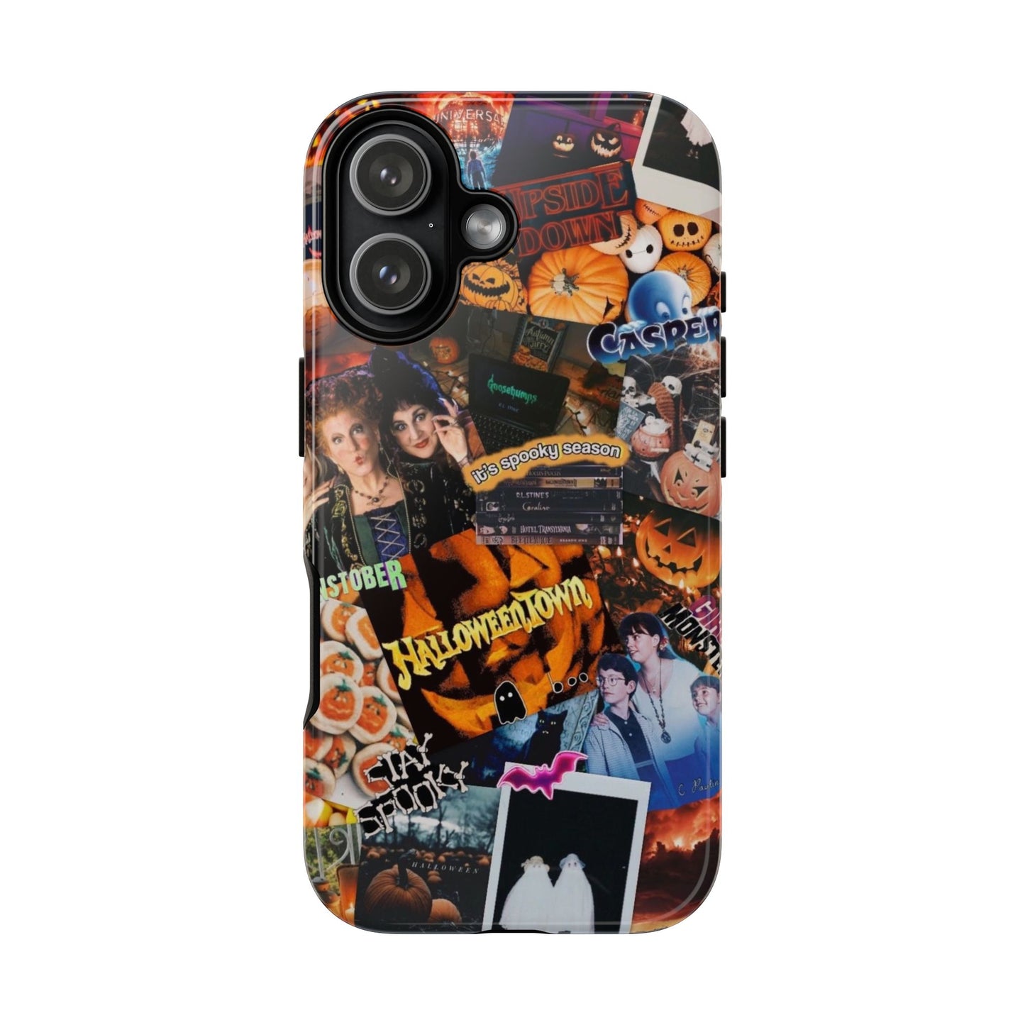 Halloween-Themed Phone Case, Tough Cases, Spooky Aesthetic, Cute Gift for Teens, Autumn Phone Accessory, Celebration Decor