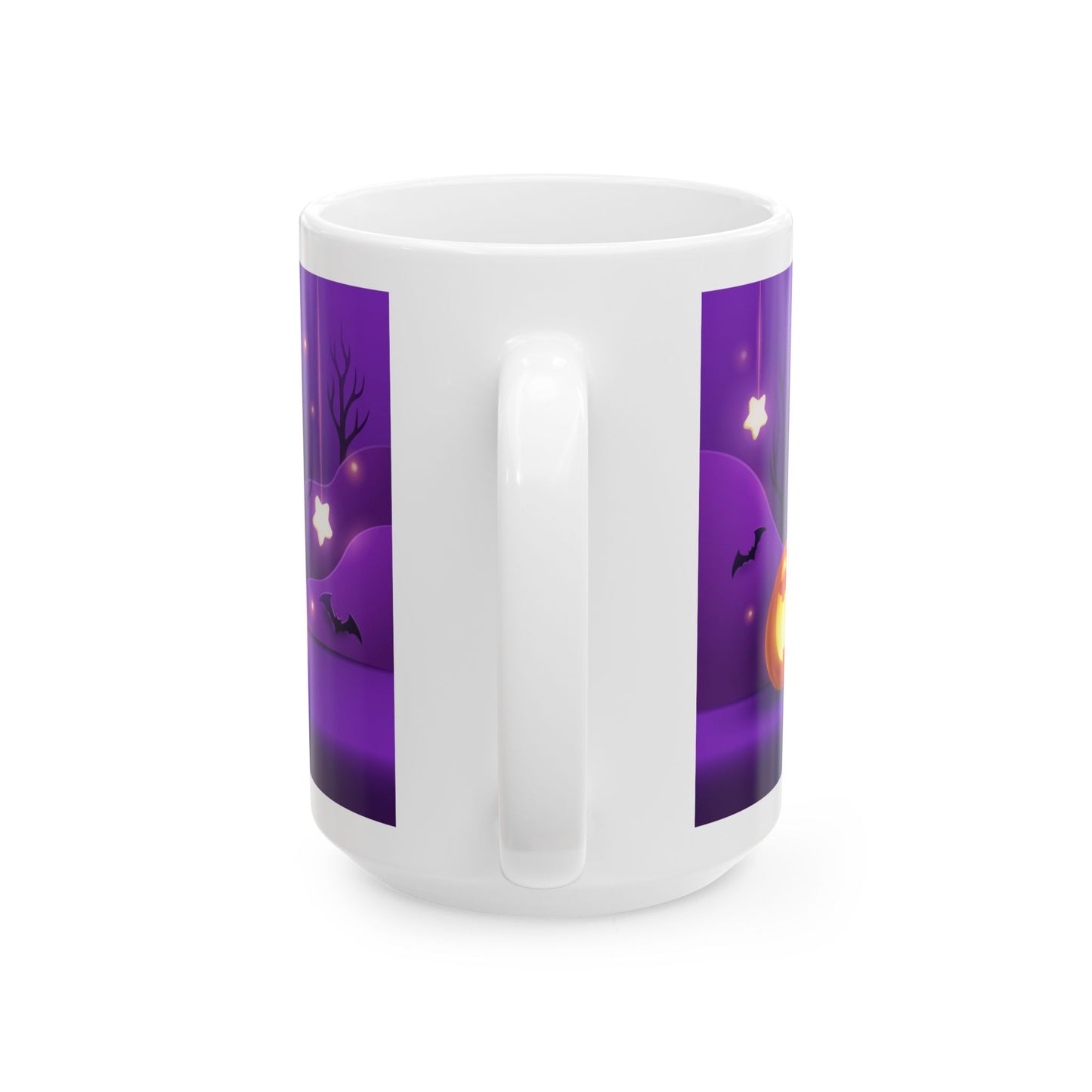 Halloween Themed Ceramic Mug | 11oz & 15oz | Perfect for Spooky Season, Gift for Witch Lovers, Office Decor