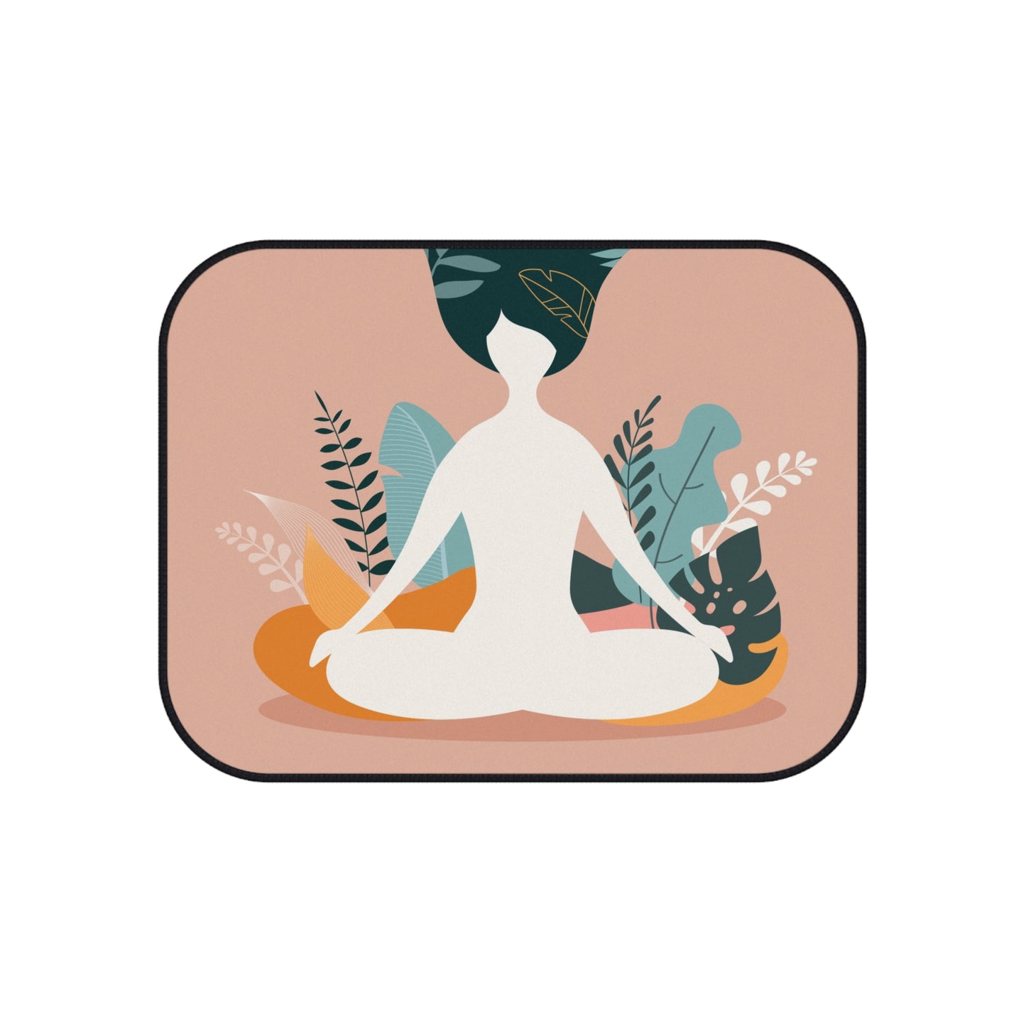 Meditation Car Mats Set, Zen Floor Mats, Bohemian Car Accessories, Mindfulness Gift for Her, Yoga Decor for Car