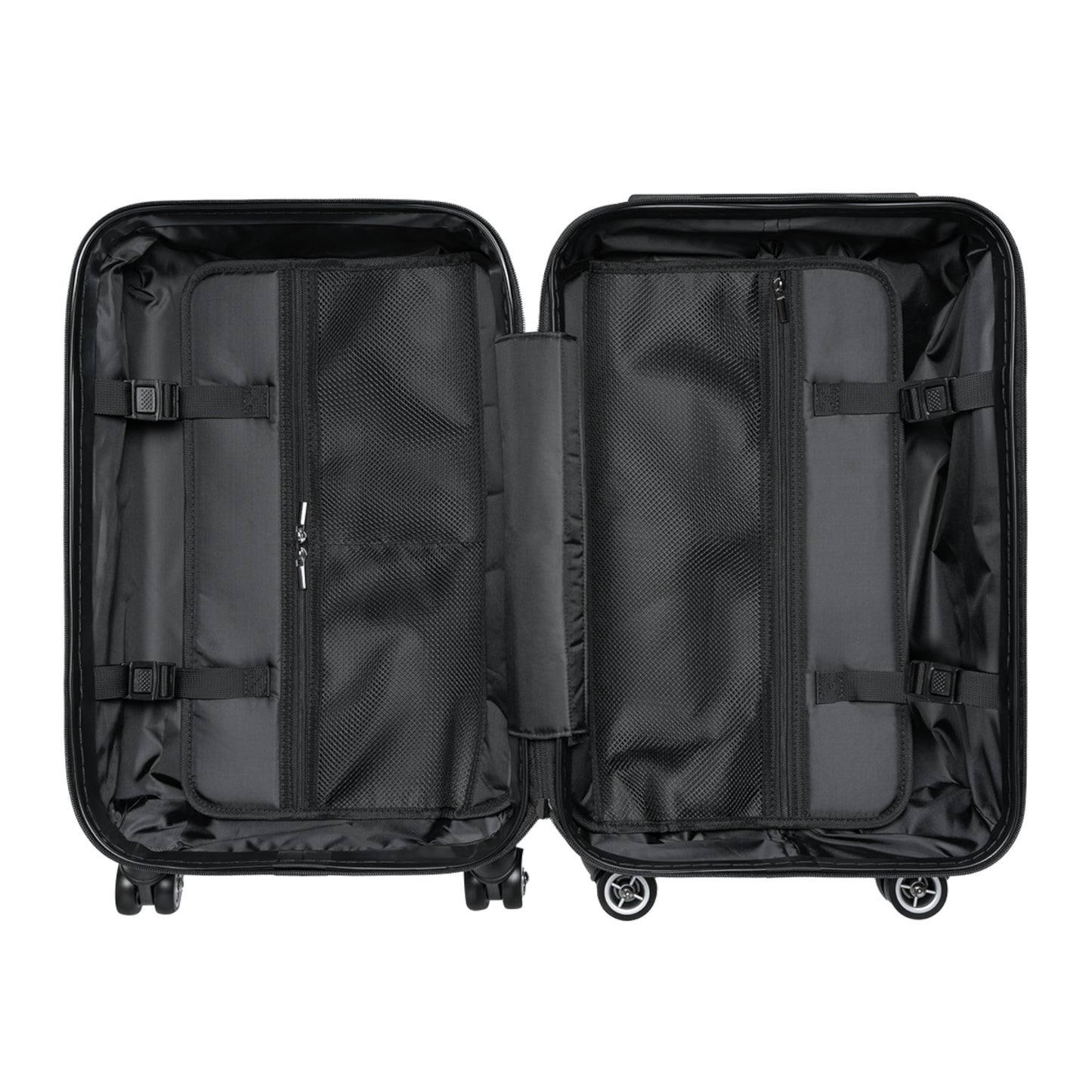 Adventure-Ready Suitcase with Mountain Design