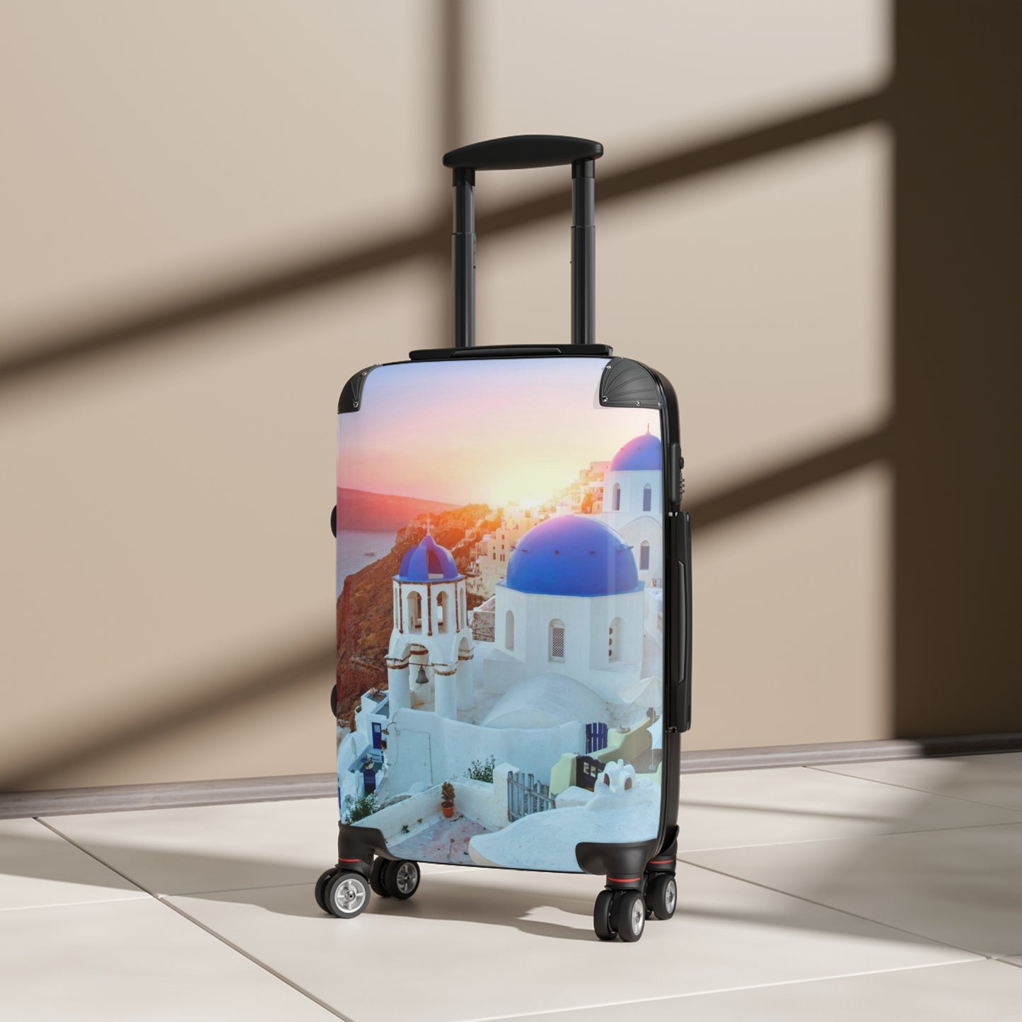 Travel Suitcase with Scenic Design, Luggage for Holidays, Vacation Carry-On, Perfect Gift for Travelers, 21" Spinner Bag