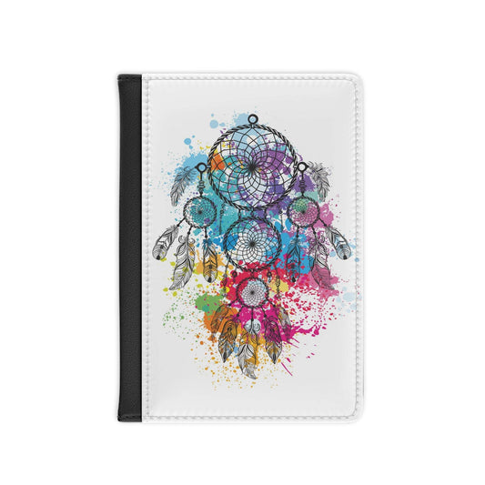 Colorful Dreamcatcher Passport Cover, Travel Accessories, Unique Gift, Boho Style, Vacation Essentials, Wanderlust Journal