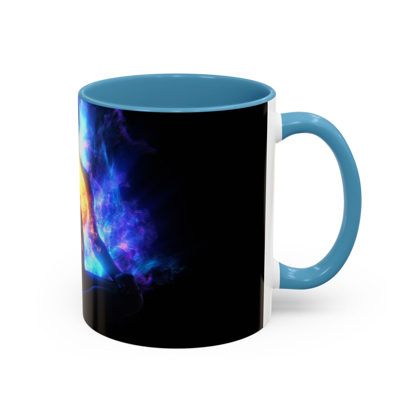 Cosmic Meditation Mug - Vibrant Galaxy Coffee Cup, Spiritual Gift for Mindfulness, Universe Lover, Meditation Enthusiast, Energy Boost