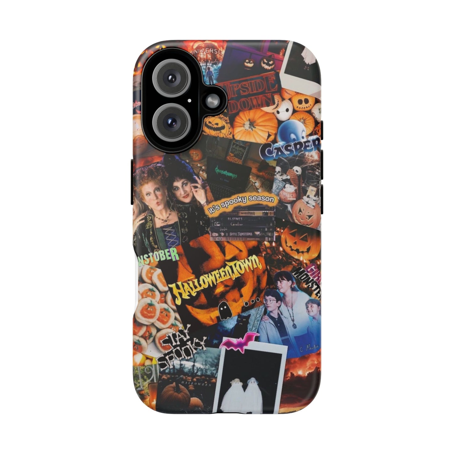 Halloween-Themed Phone Case, Tough Cases, Spooky Aesthetic, Cute Gift for Teens, Autumn Phone Accessory, Celebration Decor