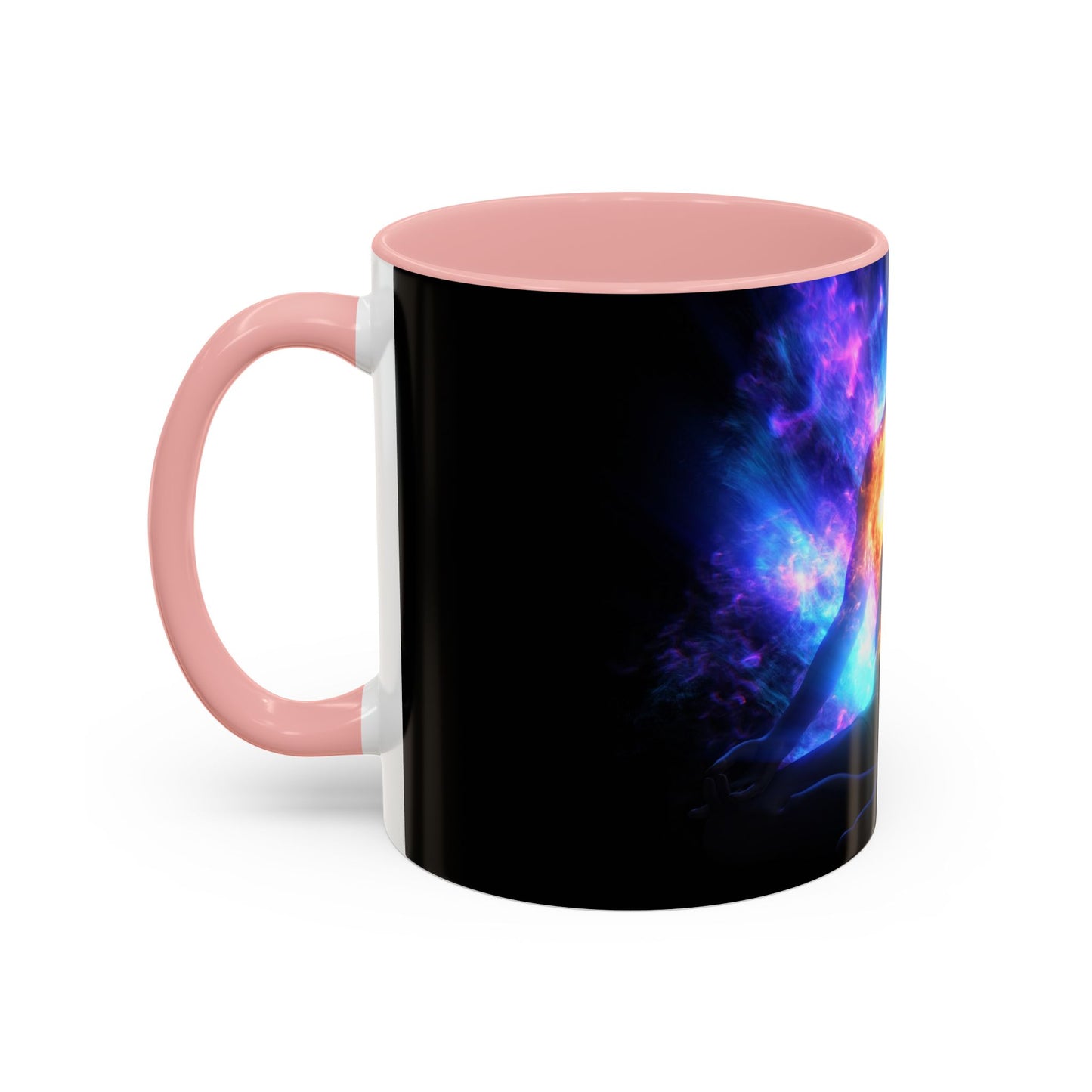 Cosmic Meditation Mug - Vibrant Galaxy Coffee Cup, Spiritual Gift for Mindfulness, Universe Lover, Meditation Enthusiast, Energy Boost