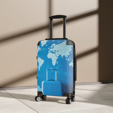 Load image into Gallery viewer, World Map Travel Suitcase - Stylish Carry-On for Adventurers