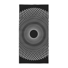 Load image into Gallery viewer, Geometric Pattern Beach Towels, Unique Gift for Beach Lovers, Summer Vibes, Solar Retreat, Poolside Essentials